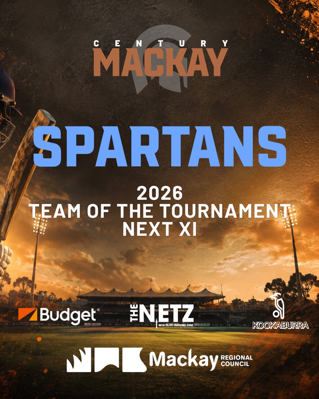 Congratulations to our Mackay 2026 Next XI Spartans. A huge effort by all individuals and we cannot wait to watch each players career progress. #nextXI #spartans