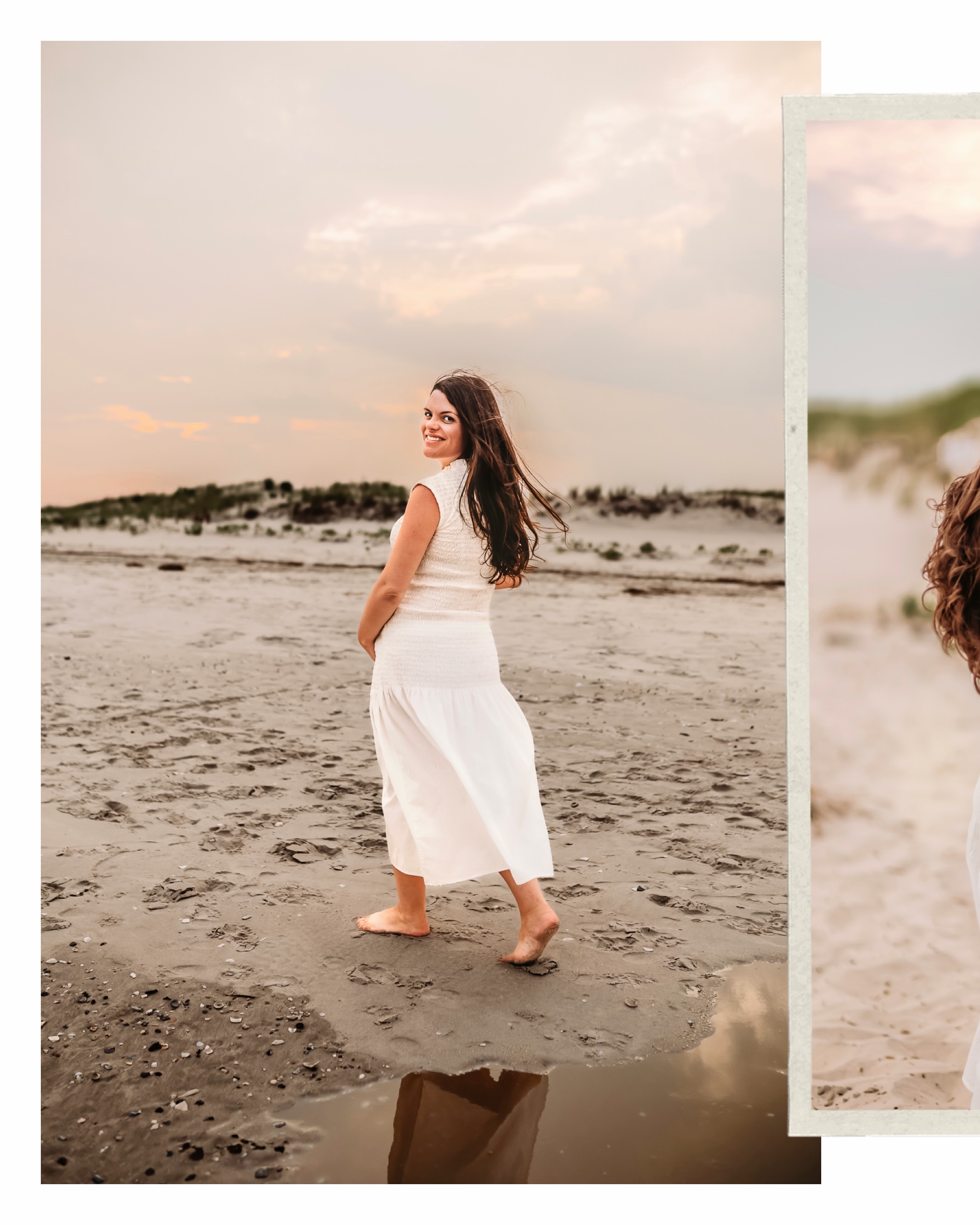 The wind.
The waves.
The sandy footprints.
And two more heartbeats waiting to join the adventure ❤️❤️