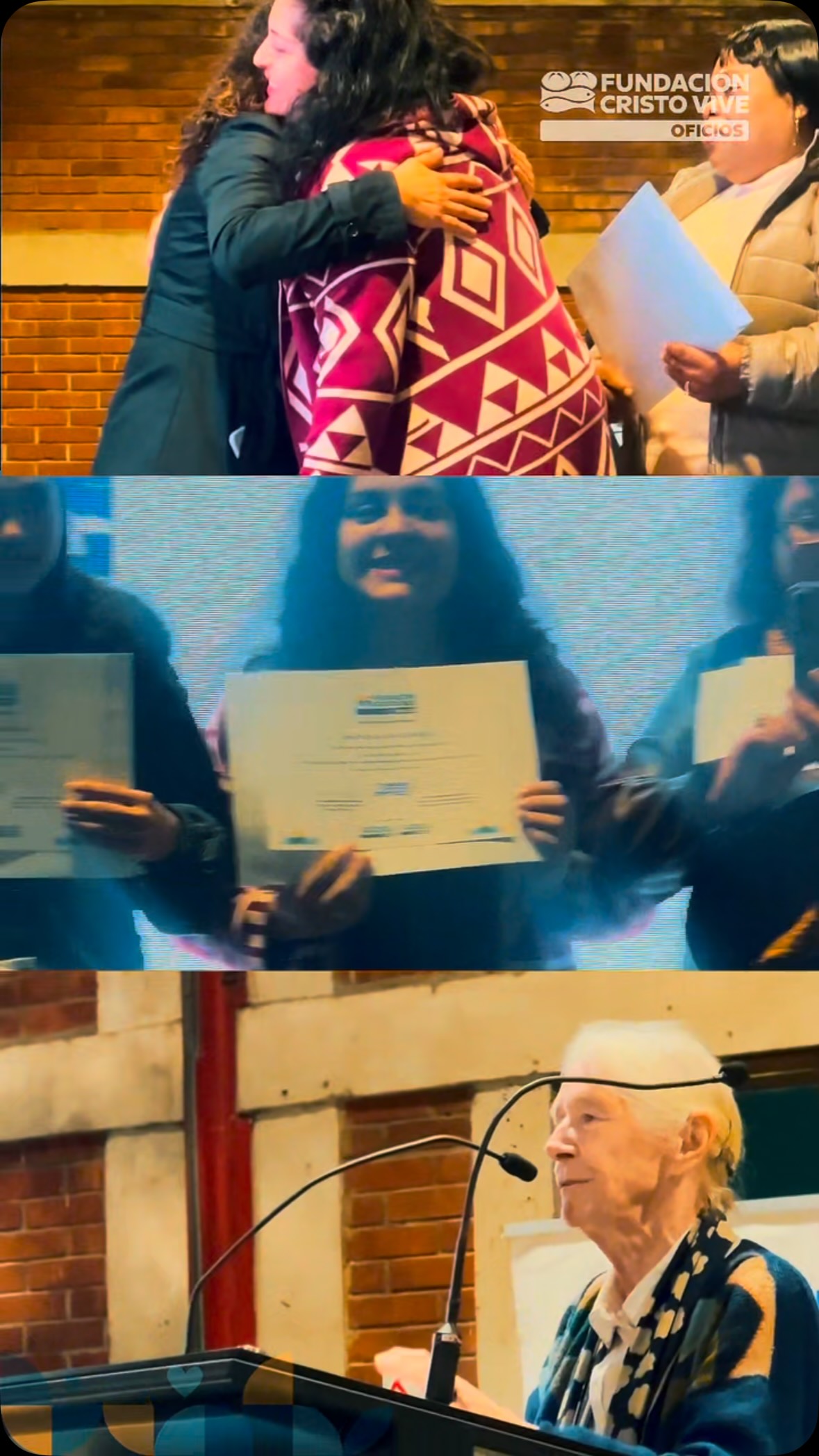 🎓 Celebramos con orgullo una nueva graduación en nuestra Escuela de Oficios, sede Huechuraba.
Felicitamos a quienes egresaron de los cursos de Gastronomía, Grúa Horquilla, Soldadura, Pintura Automotriz, Administrativo en Excel y Cuidado de Enfermos y Adultos Mayores.
Cada diploma representa esfuerzo, aprendizaje y nuevas herramientas para avanzar hacia mejores oportunidades laborales y personales.
Estas capacitaciones fueron financiadas por Fundación Cristo Vive Europa, cuyo apoyo hizo posible acompañar a cada estudiante en este importante proceso de formación.
¡Felicitaciones a todas y todos por este gran logro! 👏