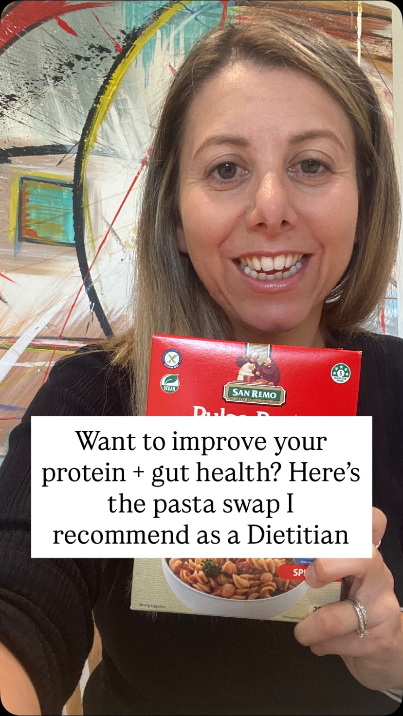 Pulse pasta is one of the most underrated ways to increase the protein in your diet! 🍝
Not only is it a simple way to add more protein to your meals and help keep you feeling satisfied for longer, but pulse pasta is also a great source of fibre, making it a fantastic option for supporting your gut health. 🫘
There are so many varieties available so if you haven’t tried them yet, go check them out!
Have you tried pulse pasta? Let me know what you think! 👇