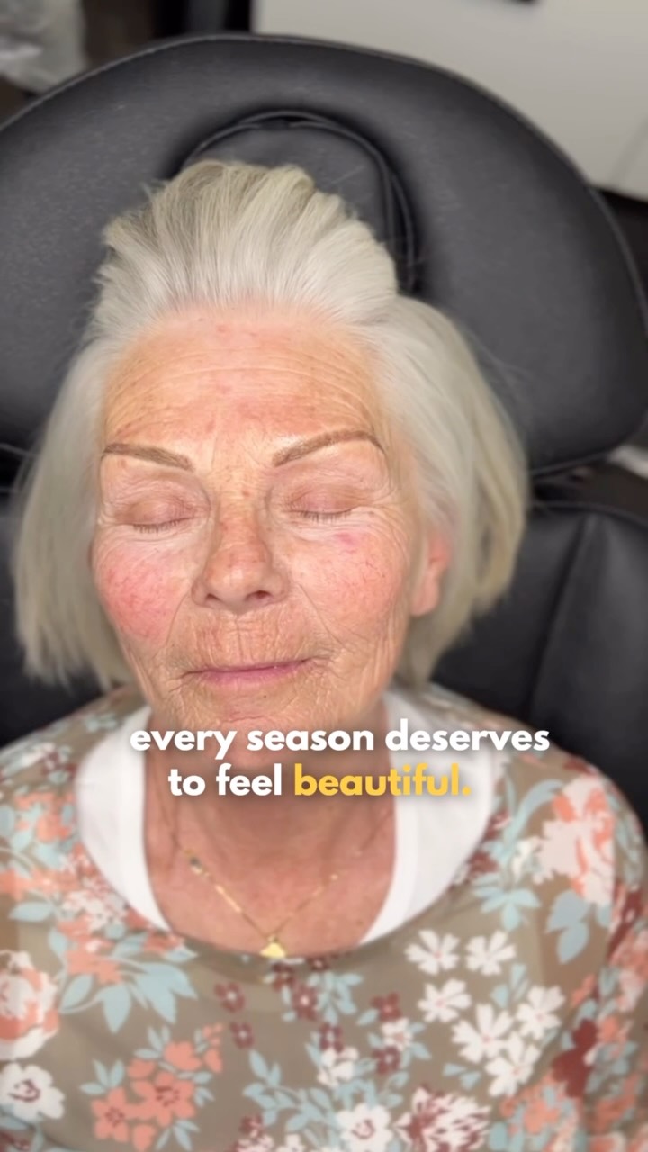 Beautiful has no age.
These brows weren’t about changing her face.
They were about restoring definition, framing her features, and making every morning a little easier.
The best permanent makeup doesn’t look like makeup at all. It looks like you on your best day.
Because every woman deserves to feel confident when she looks in the mirror, no matter what season of life she’s in.
🤍 Soft. Natural. Timeless.
Brows by @brittney.mcneill
