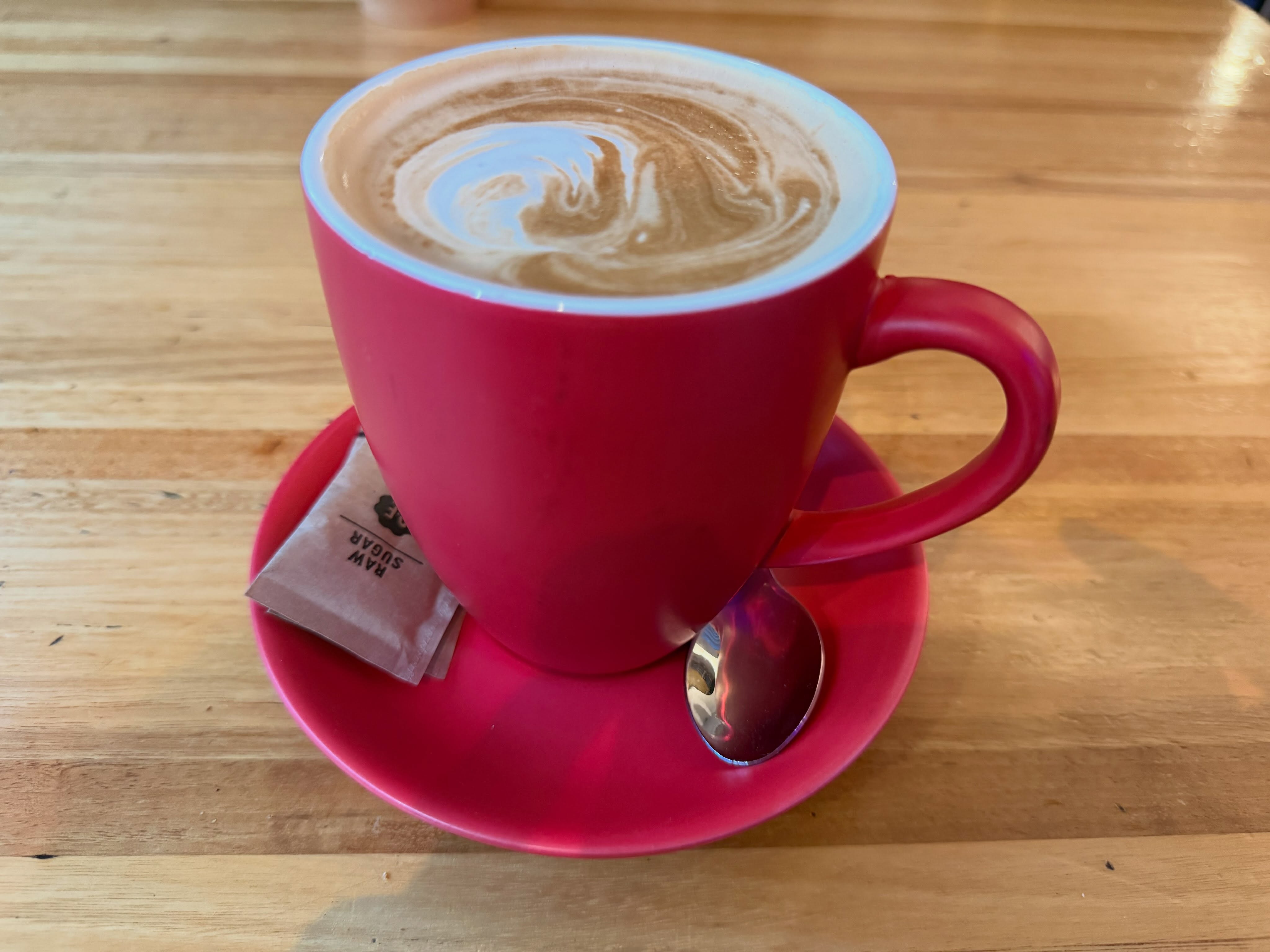 And a good hot cup of coffee to start the day in Perth