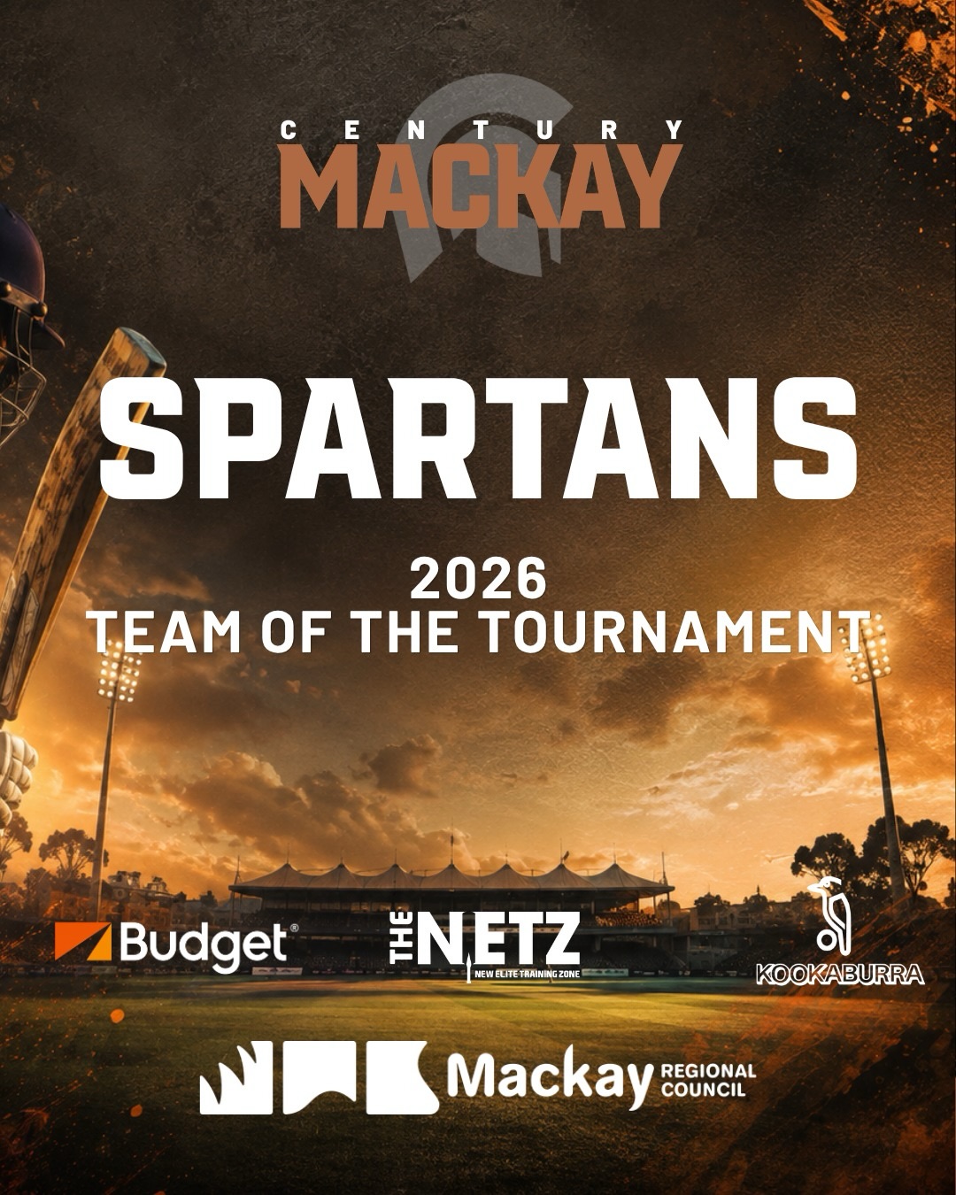 Introducing @centurychampionsleague The Spartans -
Team of the Tournament Mackay 2026. Congratulations to everyone.
#wherechampionsrise #bestofthebest