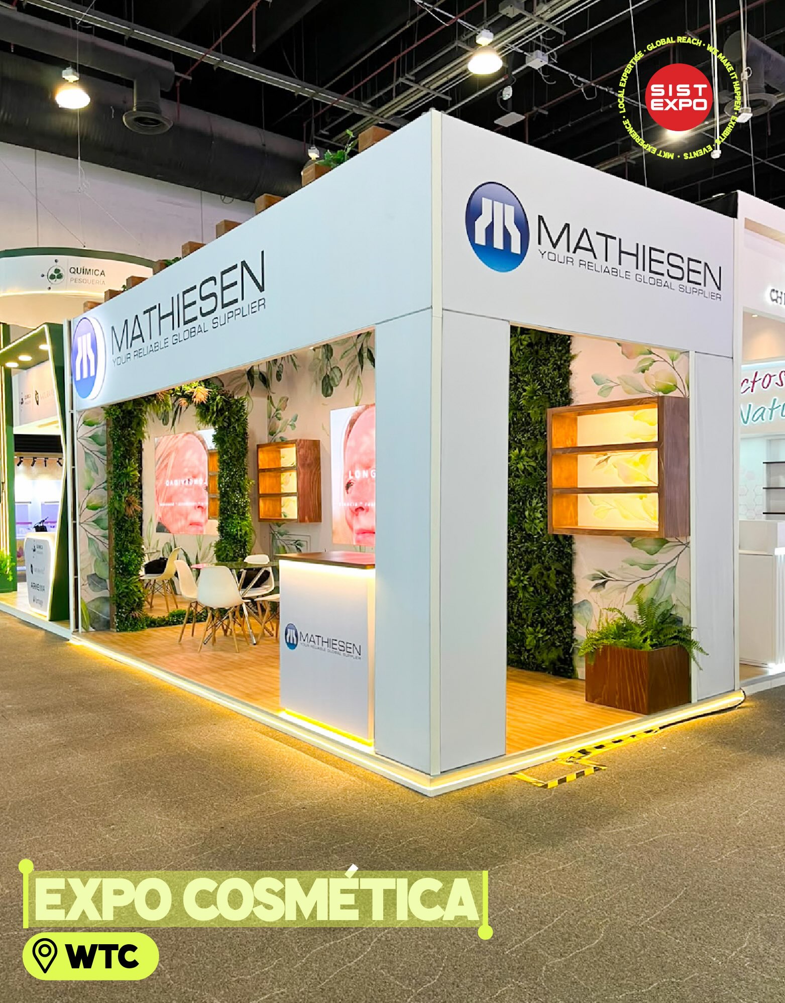 Every detail matters. From the custom pergola structure and integrated greenery to the illuminated displays and welcoming meeting space, this booth was designed to create an environment where business conversations happen naturally.
We believe great exhibits don’t just look good they create experiences that connect brands with people.
Another project successfully delivered for MATHIESEN
We design. We build. We make it happen.
#TradeShowDesign #ExhibitDesign #BoothDesign #TradeShows #ExperientialMarketing