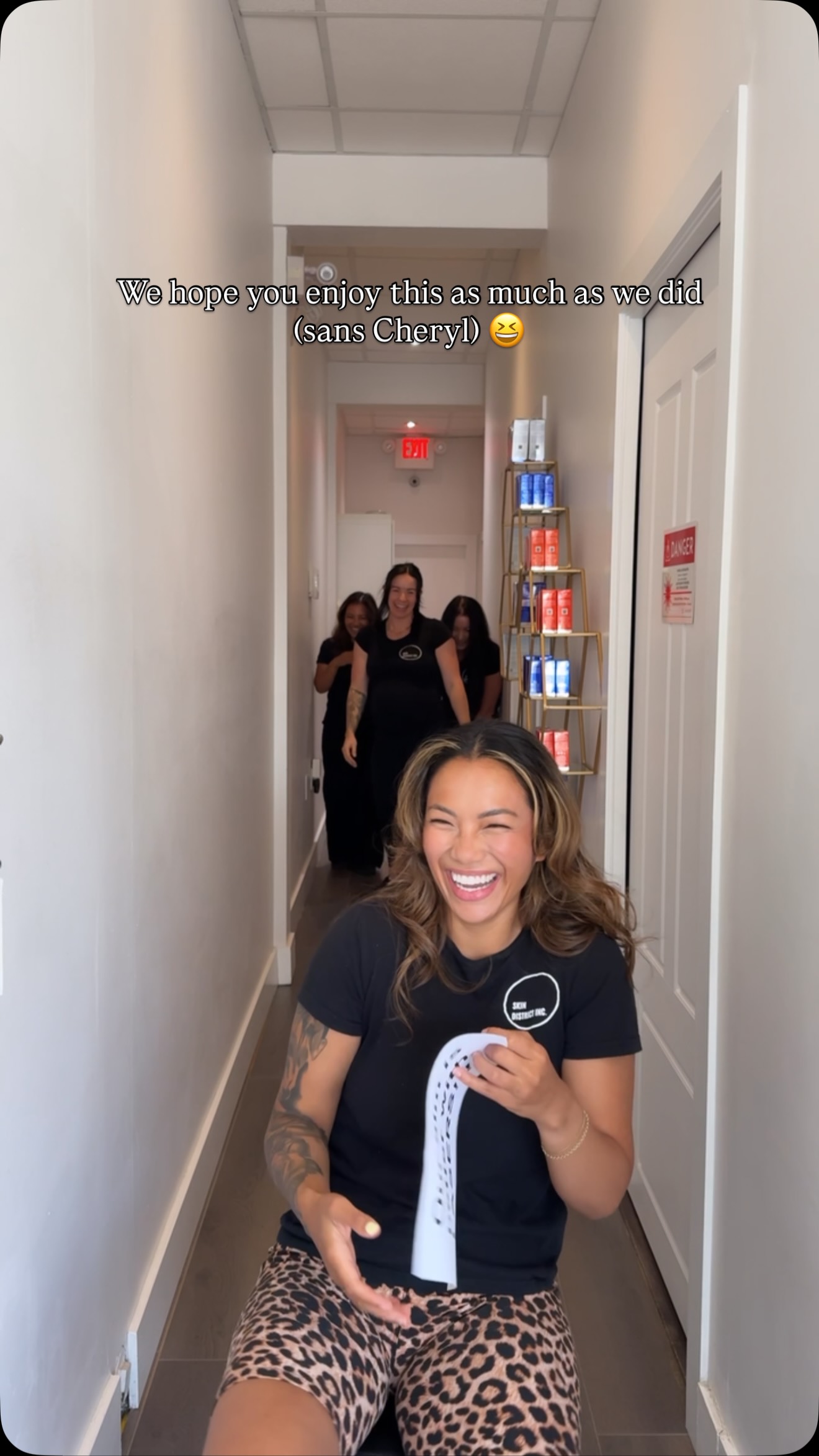 If you’ve ever wondered what happens between clients… this is it. 😂
Don’t worry—we save our precision for the treatment room. Our laser accuracy is a lot better than our toilet paper throwing skills. 🤣🧻✨
Safe to say we’ll stick to what we do best: helping you reach your skin goals. 💛
