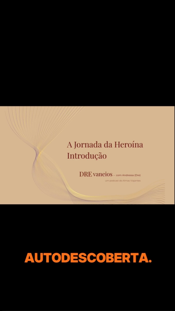 Está no ar o Primeiro Episódio da Segunda temporada do DREvaneios.
Hoje dia 13/08 as 13:13hrs, foi ao ar o primeiro episódio da segunda temporada do DREvaneios.
Como explicado no episódio piloto, nessa temporada a gente vai caminhar juntos a Jornada da Heroína.
Vai ser incrível e transformador.
Espero vocês la.
DREvaneios está disponível no Spotify, YouTube e Substack.
Todos os links estao na bio.
#drevaneios #podcast #almasviajantes #ajornadadaheroina #maureenmurdock