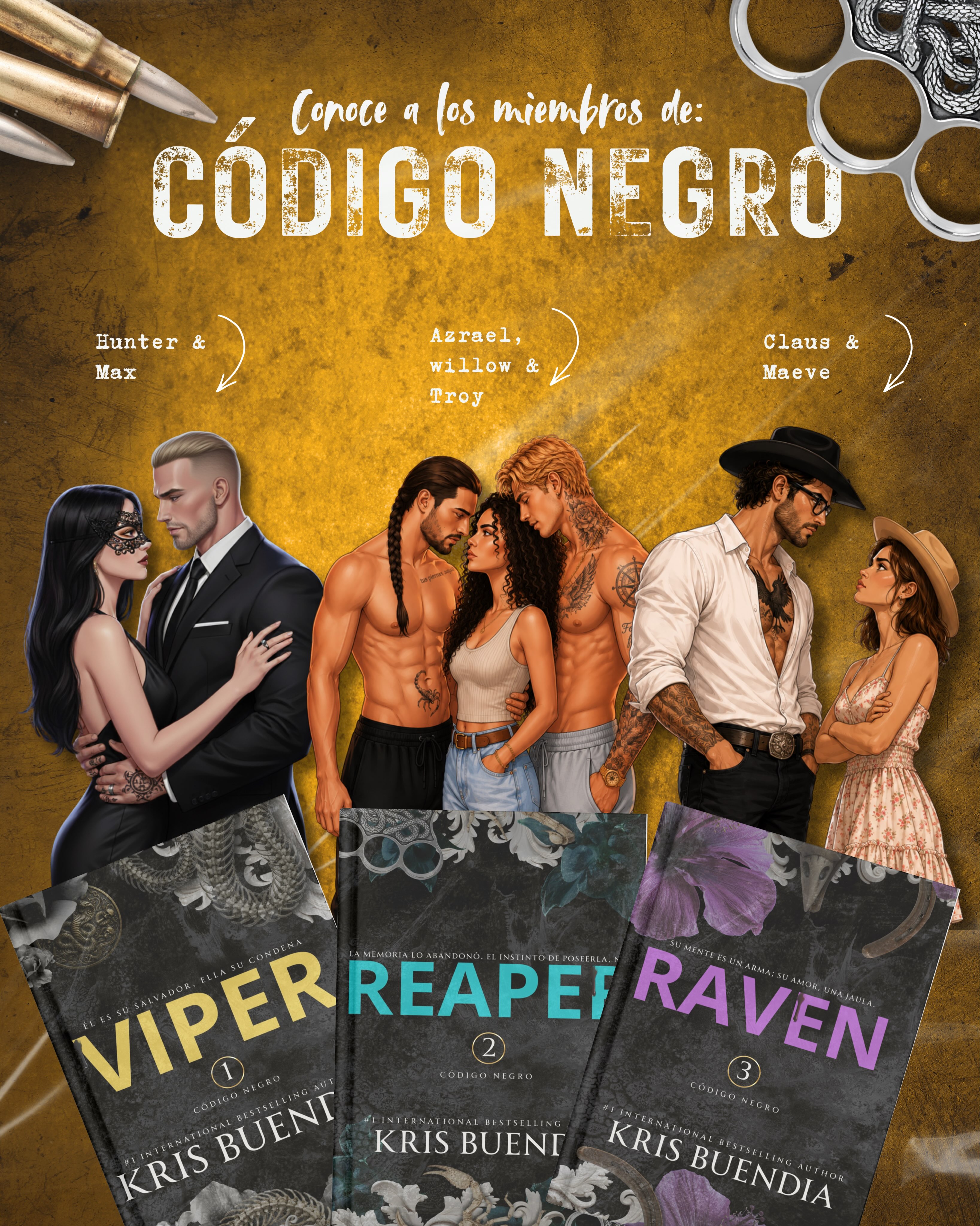 Ellos son código negro ♟️💀
Y todo lo que está bien en el mundo. No es cualquier grupo que limpia las calles, ellos son el verdadero peligro.
.
.
#códigonegro #darkromancebooks #darkacademia