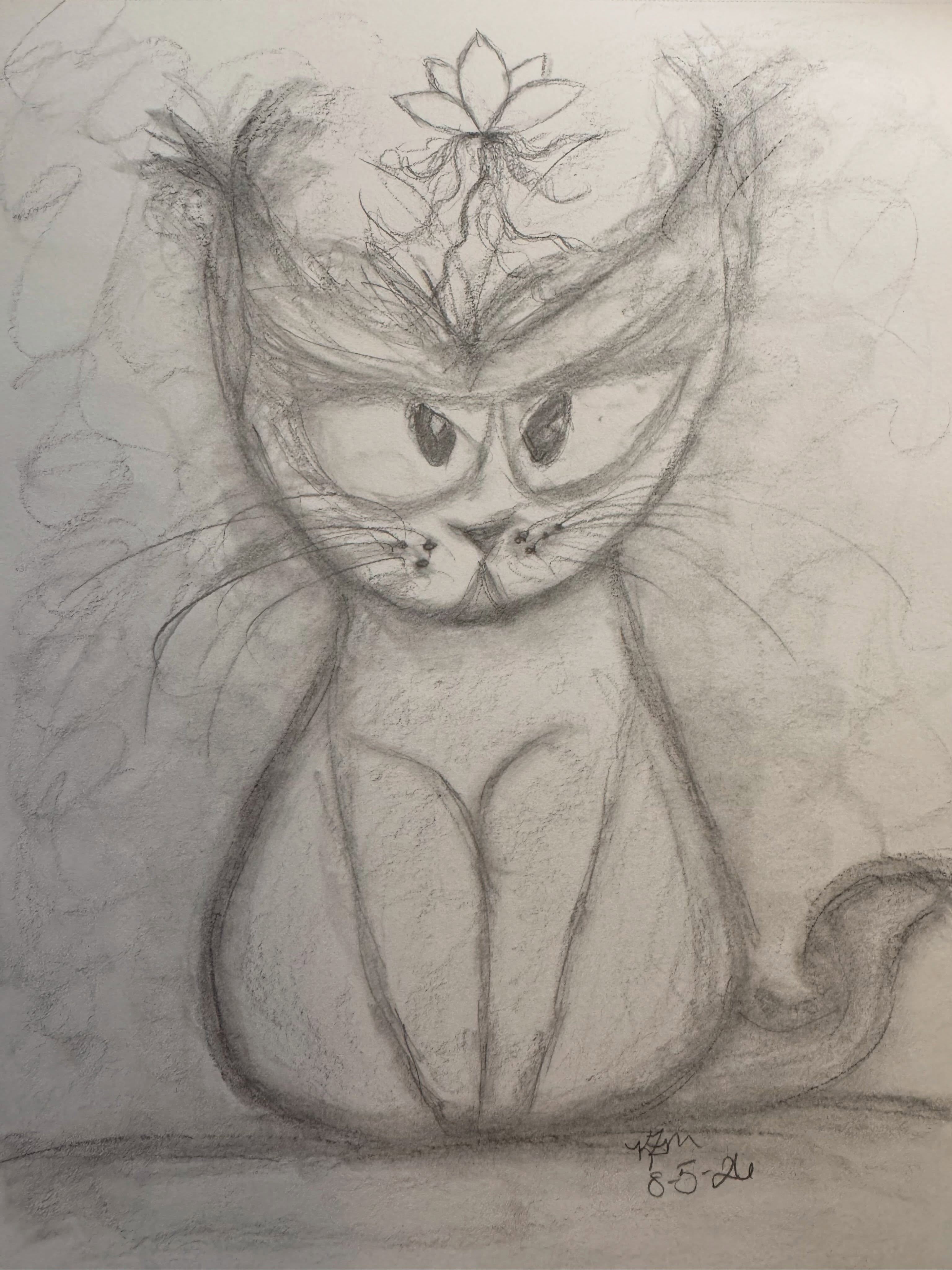 Mood
AKA No Mud No Lotus
(Q also says it looks like our cat Jack when he’s hungry. 🖤)
#NoMudNoLotus #Mood #MadCat
