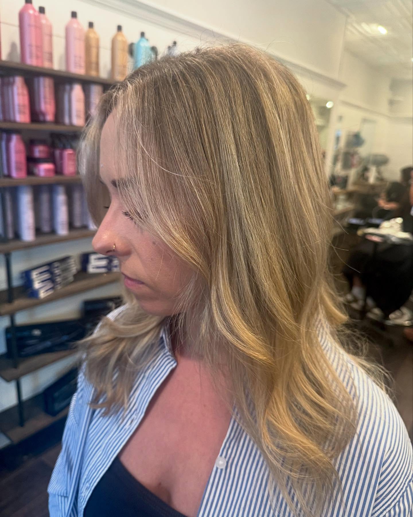 Back to school balayage🎒🖍️✂️ Color by @justjacebeauty