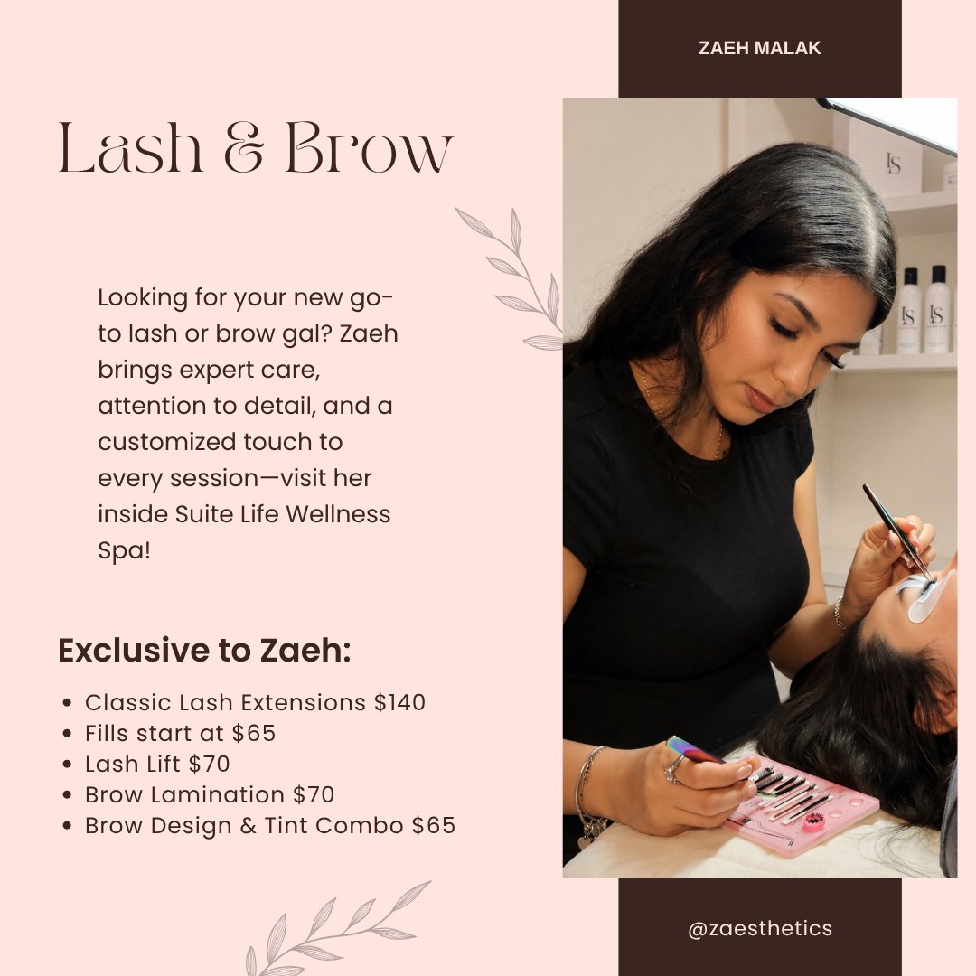 Hey Savannah! Ready for effortless mornings? Book with Zaeh Malak for precision lash extensions, lifts, and custom brow styling tailored just for you!
Online booking www.suitelifespa.com
1 Diamond Cswy, Savannah, GA.
#savannahbrowguru #lashextensionssavannahga
5m
