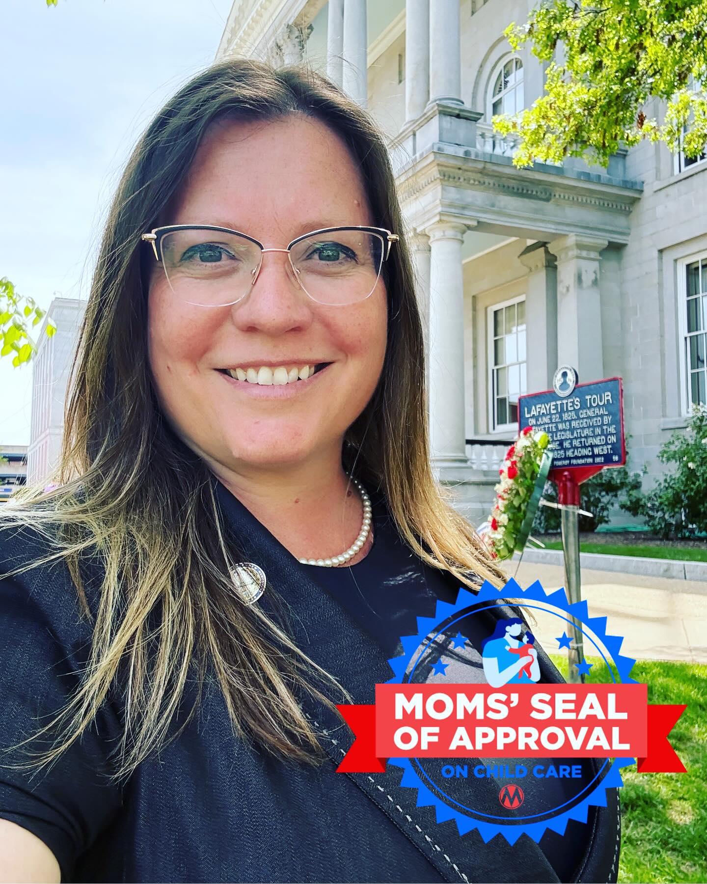 I’m proud to receive the @MomsRising Moms’ Seal of Approval on Child Care! I’ll keep fighting to make quality child care more accessible and affordable for New Hampshire families—and to support the workforce that makes it possible.
The Executive Council recently voted down $1.2 million in federal funds to provide professional development opportunities to early childhood educators. Too many of our elected officials don’t see childcare as critical infrastructure. We need more moms at the table!
#ChildCareSeal