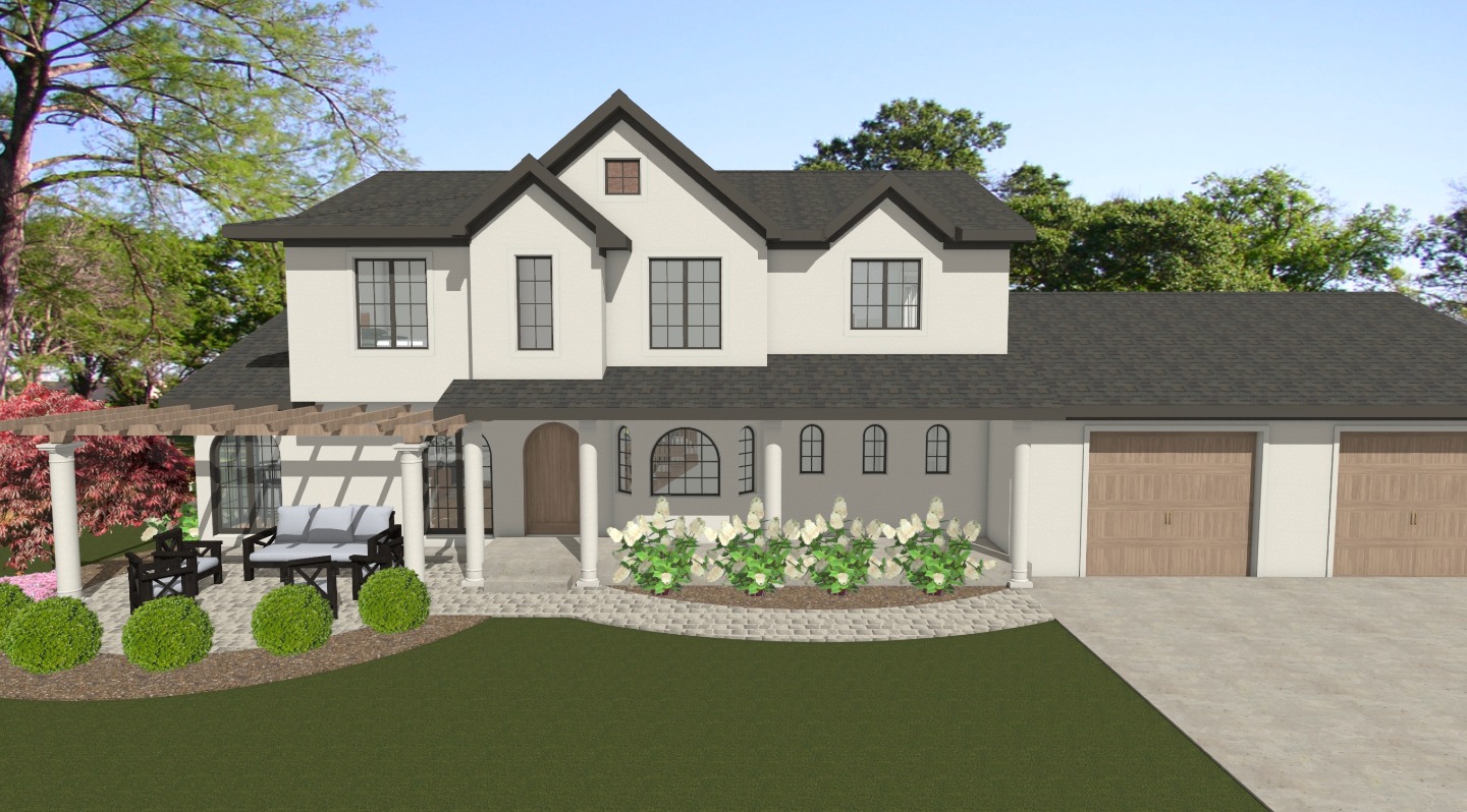 Working through a few exterior designs for a one story home that we’re adding another level to - better known as “Pop the Top.”
I’d love to hear which option you would choose 😍
#mhd #lovelyliving #exteriorhome #exteriorrender #exteriorrendering