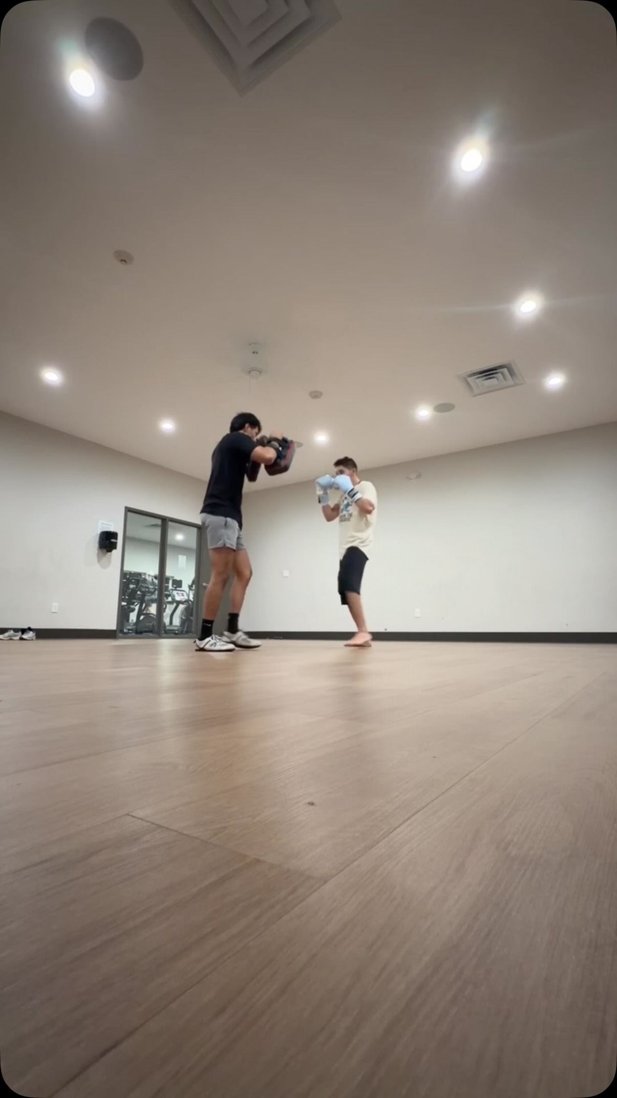 Continue to learn! 🥊🔥 Lock in and add hands with kicks!!