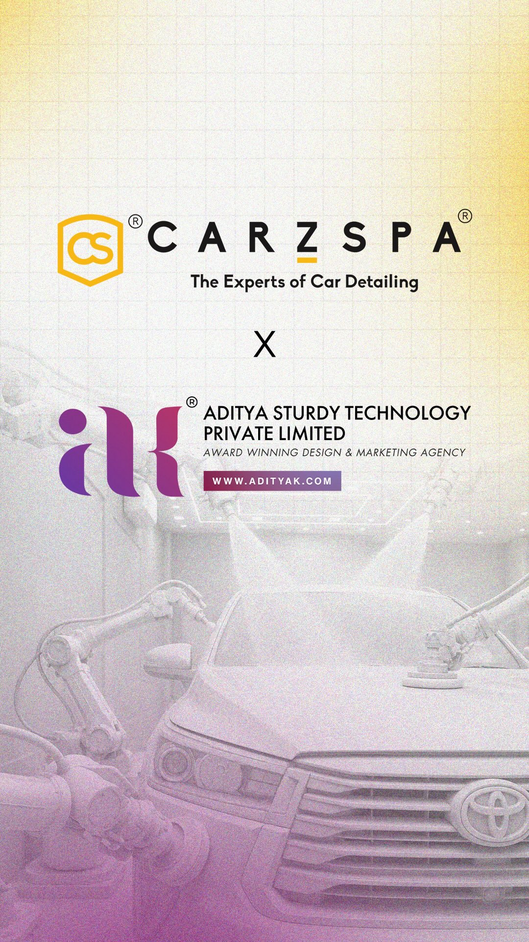Your car deserves more than just a wash. It deserves the CarzSpa treatment. ✨
From deep cleaning and detailing to that head-turning finish, CarzSpa brings back the feeling of seeing your car at its absolute best.
Because when your car looks this good, people don’t just see it.
They notice it. 👀
Drive clean. Drive sharp. Drive CarzSpa.
#CarzSpa #CarDetailing #CarCare #AutoDetailing #carzspakutch
CarzSpa, Car Detailing, Car Care, Auto Detailing, Premium Car Care, Car Cleaning, Ceramic Coating, Paint Protection, Car Polishing, Interior Detailing, Exterior Detailing, Car Protection, Automotive Care, Detailing Studio, Car Makeover, Car Maintenance, Vehicle Detailing, Car Restoration, Carzspa Kutch, Gandhidham Car Detailing