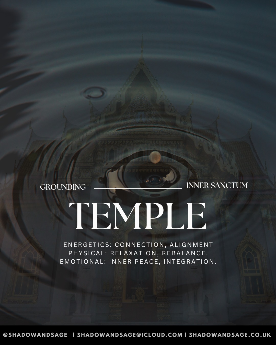 Temple is one of the newest ritual oils to arrive on the website.
Crafted with notes of Bay Leaf, Rosewood, Tobacco, Vanilla, Nag Champa, Cardamom and Myrrh, this is an oil designed for moments that matter.
It is for the quiet pause before ceremony.
For honouring the unseen.
For creating sacred space.
For stepping fully into your role as both vessel and guide.
This isn't simply a fragrance—it's an invitation into ritual.
And this is only the beginning...
Coming soon will be our Temple Key Oils, allowing you to personalise and deepen your Temple experience with carefully selected companion oils chosen to complement different intentions and spiritual practices.
If you'd like to discover Temple for yourself, head over to the website and explore the newest addition to the collection.
✨ View our full range via the link in our bio
✨ Or visit www.shadowandsage.co.uk
#TempleOil #RitualOil #SacredSpace #SpiritualPractice #Meditation #CeremonialLiving #EnergyWork #Myrrh #NagChampa #Aromatherapy #ShadowAndSage #BritishHerbalist #Handcrafted #HolisticLiving