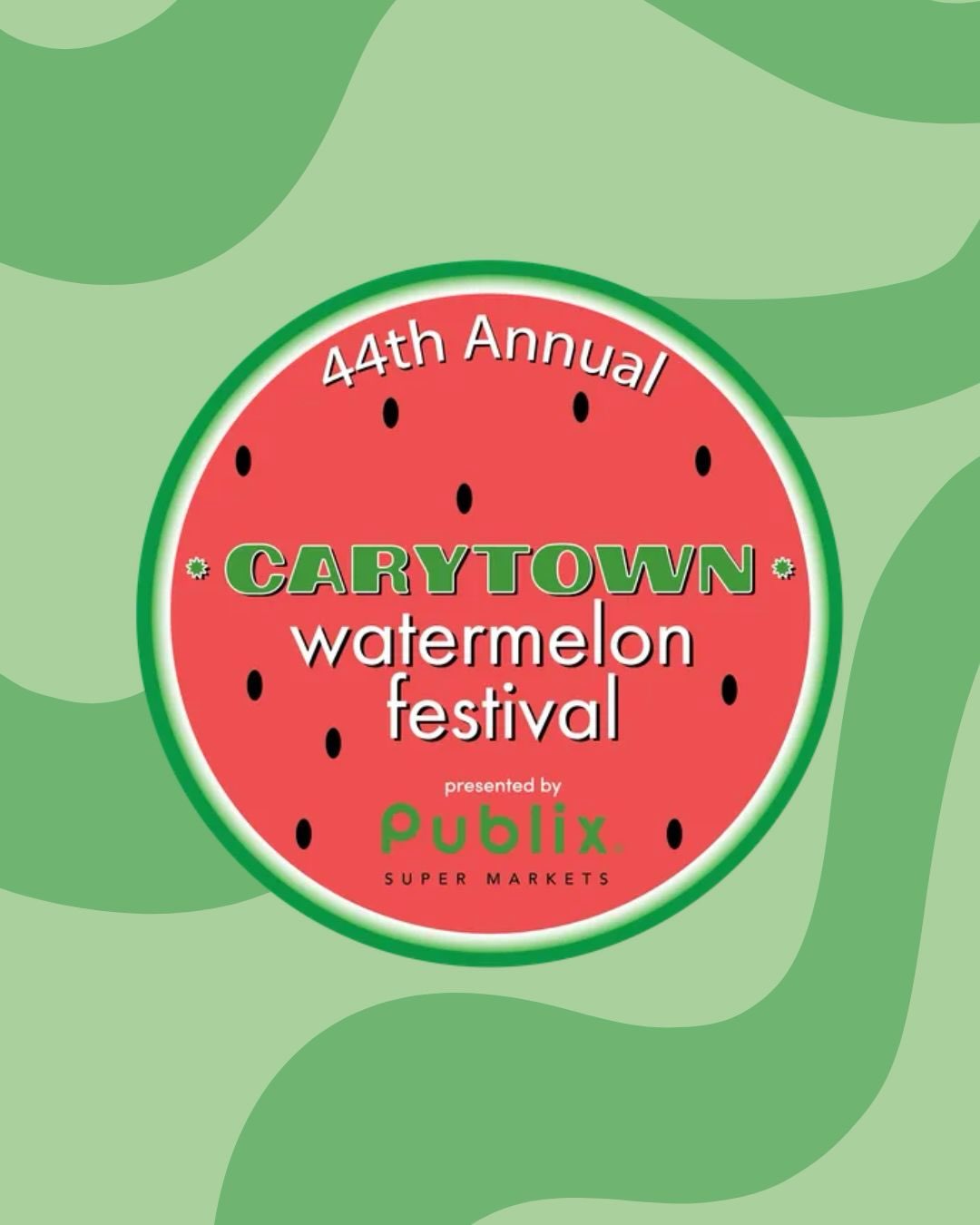 The @carytownwatermelonfestival is happening THIS Sunday August 9th from 10am-6pm! Will you be joining us? 🍉