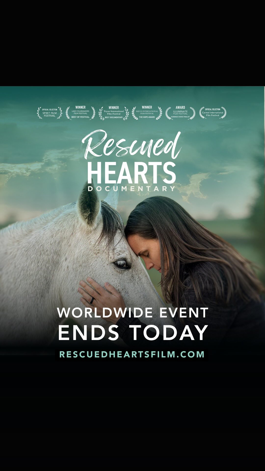FINAL DAY ❤️🔥
If Rescued Hearts has been calling to you, this is your last day to get a ticket during our worldwide virtual event.
This film is about so much more than horses.
It’s about healing. Connection. Love. Grief. Hope. And remembering what becomes possible when we open our hearts.
Tickets must be purchased by TODAY, AUGUST 10.
*If you missed this viewing window, comment WATCH to join the waitlist for our next online event*
Once you purchase, you’ll have 30 days to click play and 48 hours to finish watching once you do.
Sliding-scale tickets begin at $10, and you can also gift the film to someone you love.
And please don’t hesitate to email us if the cost is a barrier - access matters to us: info@livewildfilms.com 🫶
If you’ve been waiting for the right moment, this is it!!
#RescuedHearts #HealingWithHorses #HorseHumanConnection #DocumentaryFilm Healin