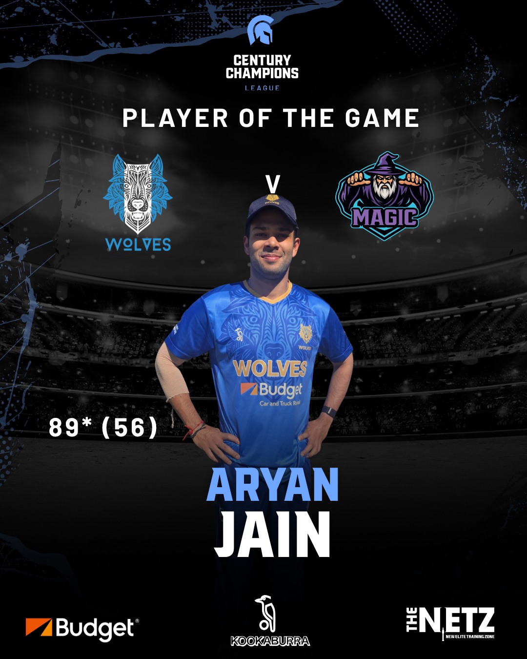 🏆 PLAYER OF THE MATCH - FRIDAY 🏆
Friday night belonged to the batters, the day was owned by bowling 🔥
A cracking opening day for Century Brisbane Seniors, with the winners well deserved for our CCL Player of the Match honours. 💪🏏
#CCL #PlayerOfTheMatch #CenturyBrisbane #SeniorsCricket