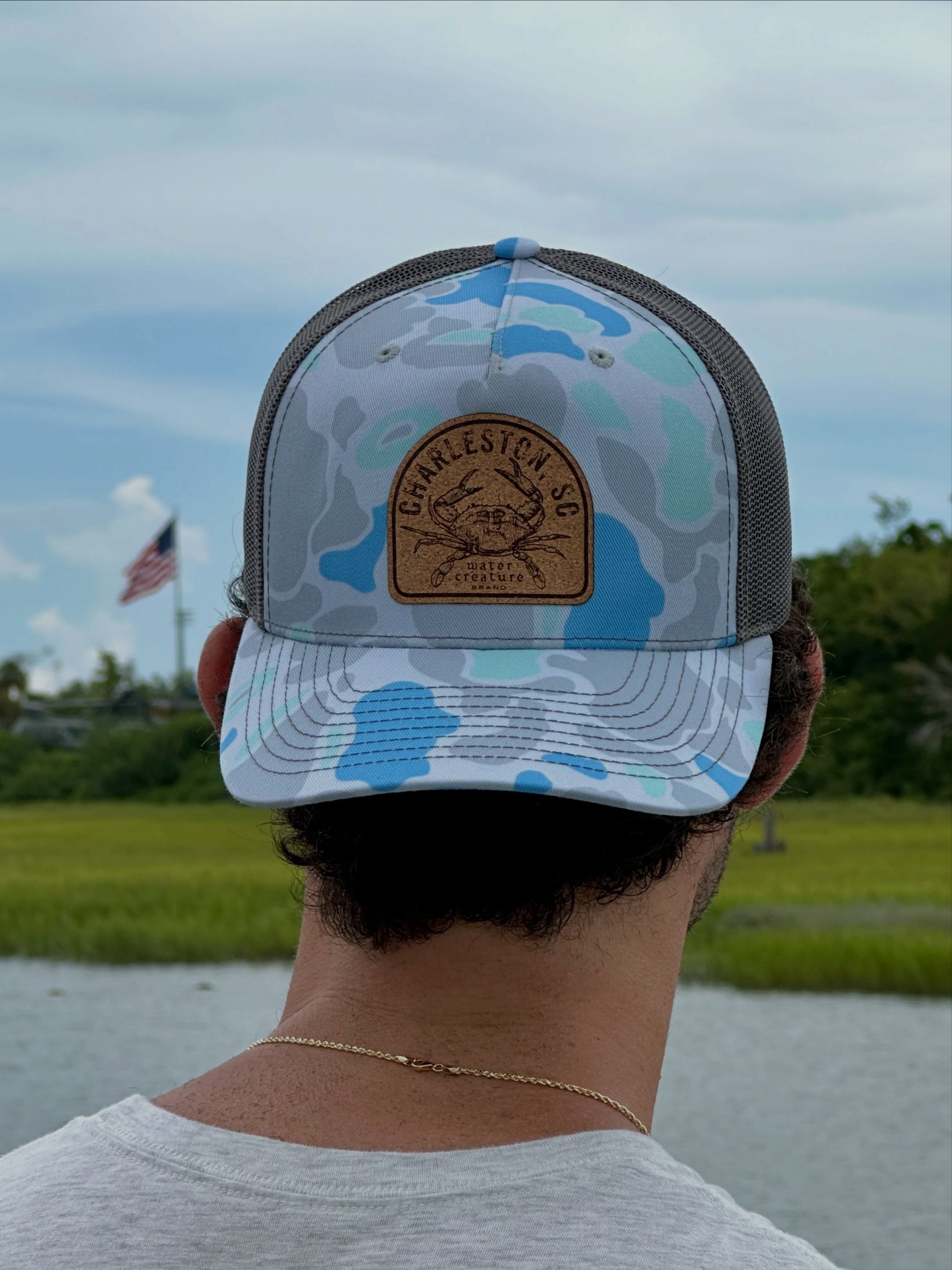 Our Water Creature & Marsh Dog hats are officially here! We’ve got a few different styles to choose from. Check them out at our booth in @sweetgrassmercantile #charleston #mountpleasant