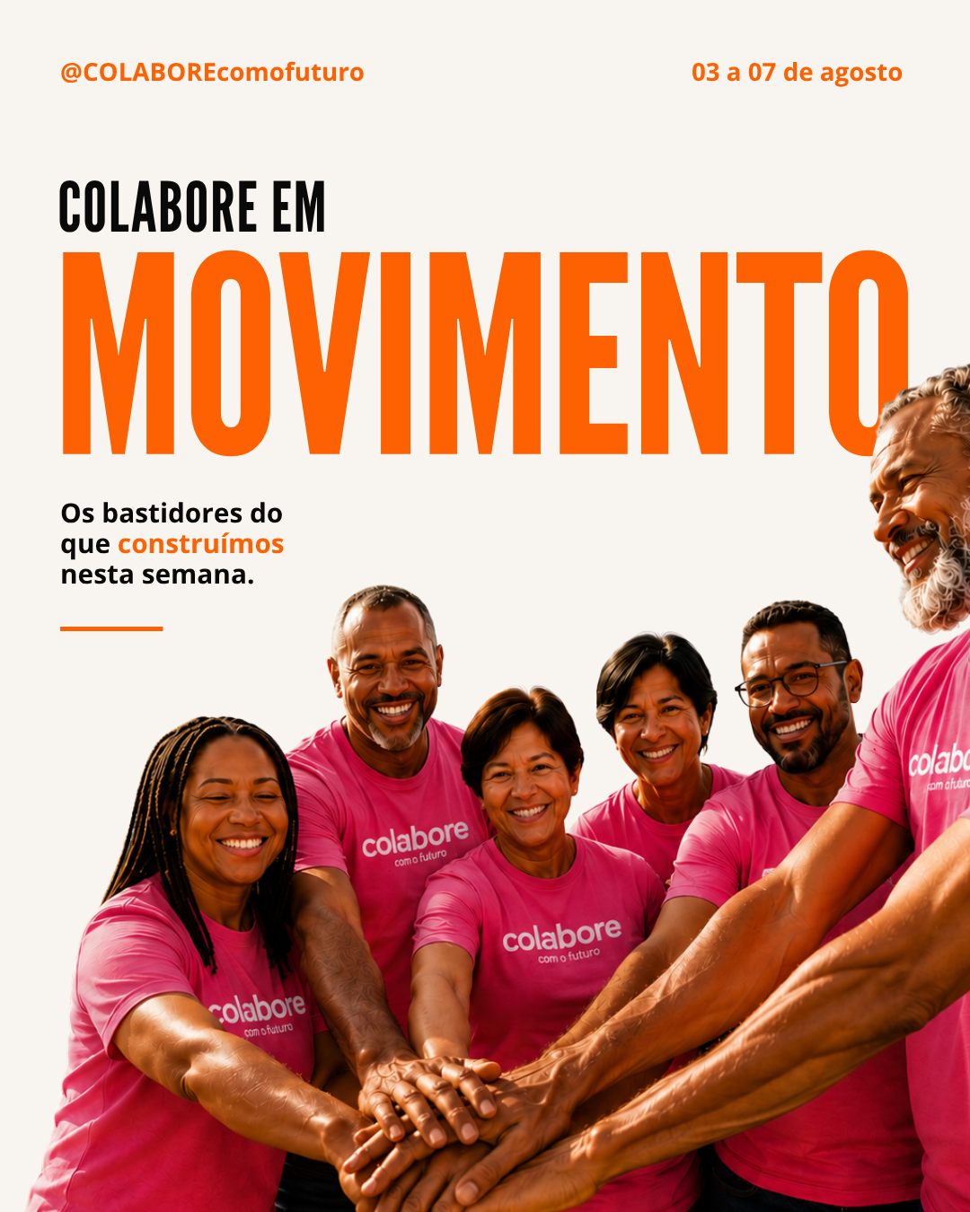 O que acontece nos bastidores da Colabore com o Futuro?
Articulações, encontros, mobilizações e ações que fazem parte do nosso trabalho diário pela construção de políticas públicas de saúde.
No Colabore em Movimento, você acompanha de perto os principais destaques da nossa atuação.
👉 Deslize para conferir o que movimentou a nossa semana.
📲 Quer acompanhar ainda mais de perto? Entre para o canal Por Dentro da Colabore e receba atualizações sobre o nosso trabalho.
🔗 Acesse pelo link na bio ou comente QUERO e enviaremos o link por mensagem.
#ColaboreemMOVIMENTO #PorDentrodaColabore #HealthAdvocacy #AcessoÀSaúde #Advocacy #Saúde #SUS #ANS