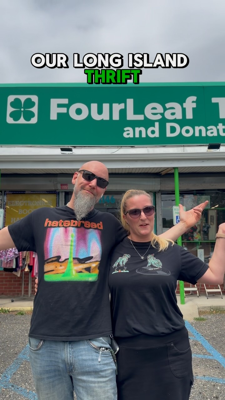 An interview with Lenny and Jayme from Fourleaf Thrift Store in Lindenhurst and Copiague!! Come shop tens of thousands of items mostly all between $1-$5! We’re also having a 50% off storewide sale all weekend, so be sure to come check it out! We’re so grateful for our community and a huge shoutout to @interviewinglongisland for the video!! #thriftfinds #thrifthaul #longislandthriftstore