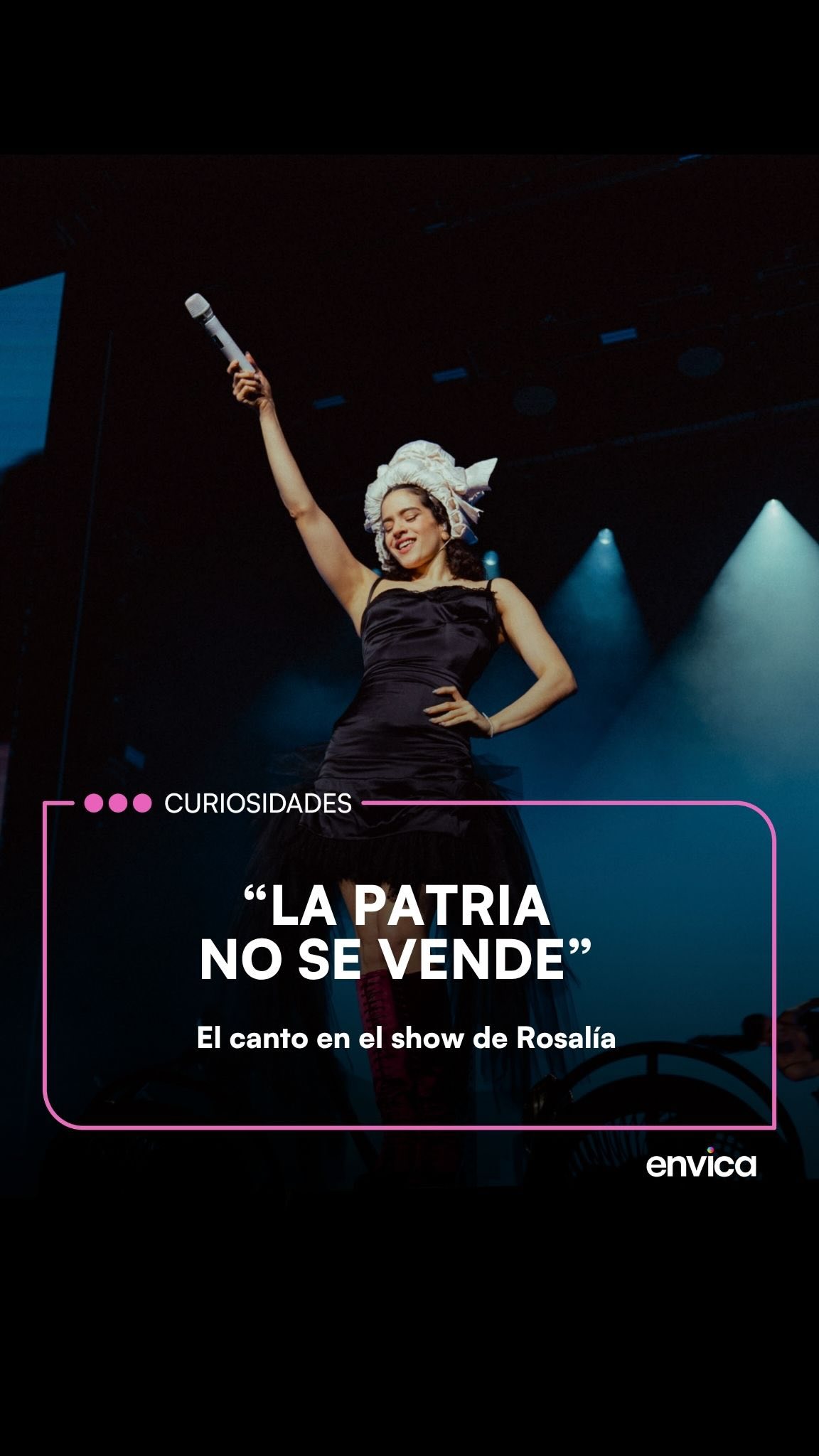 Rosalía en su show al ritmo de “la patria no se vende”
-
Crédito video: Anto Bartolozzi
-
#rosalia #argentina