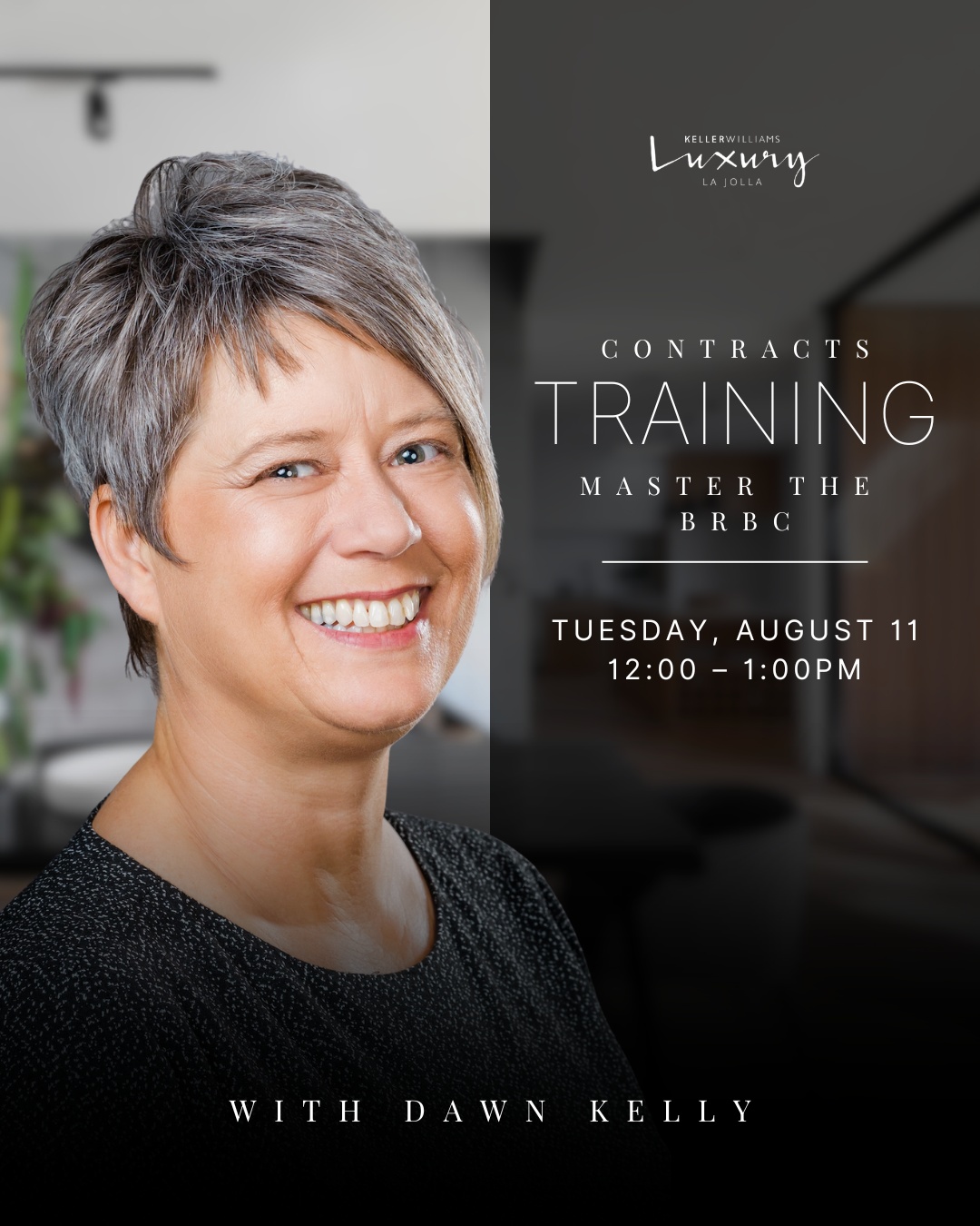 Confidence is built in the details.
TOMORROW, Dawn Kelly of New Dawn Transactions breaks down the Buyer Representation & Broker Compensation agreement clause by clause, so you know exactly what you're signing and why it matters.
The agents who master their contracts are the ones clients trust. Come sharpen yours.
🗓️ Tuesday, August 11 |V12–1PM
#KWLuxury #KellerWilliamsLaJolla #RealEstateTraining #ContractMastery #AgentDevelopment