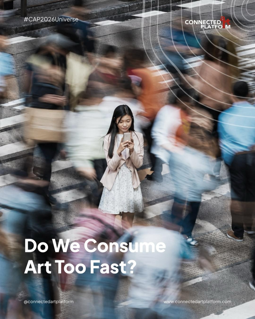 Art today is not only created and exhibited, it is scrolled, swiped, and consumed at lightning speed.
In endless feeds, artworks often appear for just a few seconds before we move on. This rapid consumption reduces depth of engagement and weakens emotional connection.
Platforms built on the attention economy push us toward the next piece before we fully feel the first. Art risks becoming mere content, optimized for clicks instead of contemplation.
Movements like Slow Art remind us that meaning requires time. Spending even 10 minutes with a single artwork fosters mindfulness, deeper resonance, and helps us break free from digital fatigue.
Should art be consumed quickly as content, or slowly as experience?
#ConnectedArtPlatform #ArtLesson #SlowArt #BreakTheScroll #DigitalCulture