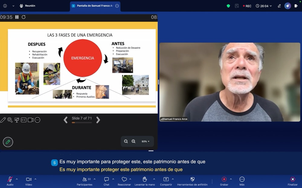 Video de YouTube en la bio!
DIÁLOGOS DE ICOM VENEZUELA
LOS MUSEOS Y LA REDUCCIÓN DE RIESGOS ANTE DESASTRES NATURALES
Primeros Auxilios para el Patrimonio Cultural en Crisis
con Samuel Franco Arce
8 de agosto 2026. 10 am. Hora Venezuela
El pasado 24 de junio de 2026, Venezuela vivió uno de los terremotos más devastadores de su historia. Más allá de la tragedia humana, este desastre dejó en evidencia una fragilidad que a menudo permanece invisible: la vulnerabilidad de nuestro patrimonio cultural.
Monumentos, archivos, iglesias y museos han sufrido daños significativos. Ante esta realidad, surge una pregunta urgente: ¿cómo protegemos y salvamos nuestra memoria cultural en tiempos de crisis?
Para responderla, conversamos con Samuel Franco Arce, ex Presidente de ICOM Guatemala y ICOM LAC, referente internacional en Gestión de Riesgos para el Patrimonio y formador certificado por UNESCO, ICCROM y la Smithsonian Institution.
En este diálogo, organizado por ICOM Venezuela, Samuel nos explica qué son los “Primeros Auxilios” para el Patrimonio Cultural y cómo los museos pueden convertirse en defensores activos de la protección comunitaria ante desastres.
🎥 Mira el video completo aquí: https://youtu.be/Y6qAu3uCeag
¿Qué aprenderás en esta charla?
Qué acciones inmediatas se pueden tomar para estabilizar el patrimonio en riesgo.
Cómo preparar a los equipos y comunidades para responder ante emergencias.
El rol estratégico de los museos en la recuperación de la identidad y la esperanza.
Comparte este contenido y ayúdanos a difundir la importancia de proteger nuestra herencia cultural.
#PatrimonioCultural #GestiónDeRiesgos #PrimerosAuxilios #ICOMVenezuela #TerremotoVenezuela EmergenciasPatrimoniales @unesco_es @iccrom_official
No olvides suscribirte al canal, activar la campanita y compartir este video. La difusión del conocimiento es el primer paso para proteger nuestra memoria colectiva.
Ver más en: https://www.instagram.com/p/DbyVmmLFGJM/?igsh=MXEwZmg2MXhzbjFhag==