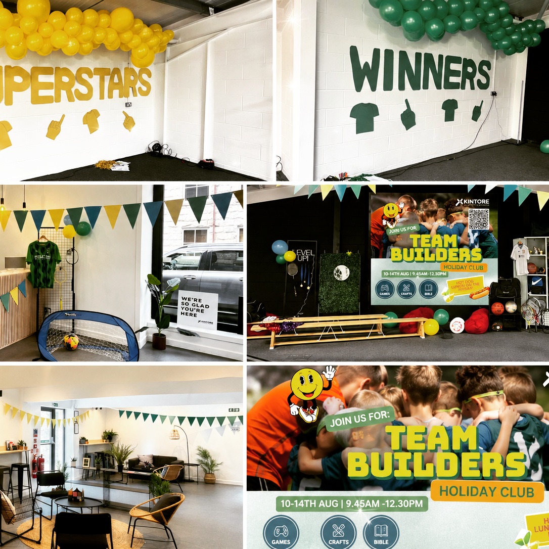 🏆 Team Builders Holiday Club
We’re getting ready for Team Builders at Kintore Community Church!
It’s going to be a fun week of games, crafts, challenges and plenty of team activities. And on Friday we’ll be finishing the week with a hot dog lunch!
📅 10–14 August
⏰ 9.45am–12.30pm
👦👧 For children entering P1 up to P7
We’re really looking forward to welcoming everyone and having a great week together.
Team Builders — let’s go! 🏆
Sign up free here - www.kintore.cc/teambuilders
#TeamBuilders #Holidays #kintore #KintoreCommunityChurch #teamwork #aberdeen #aberdeen