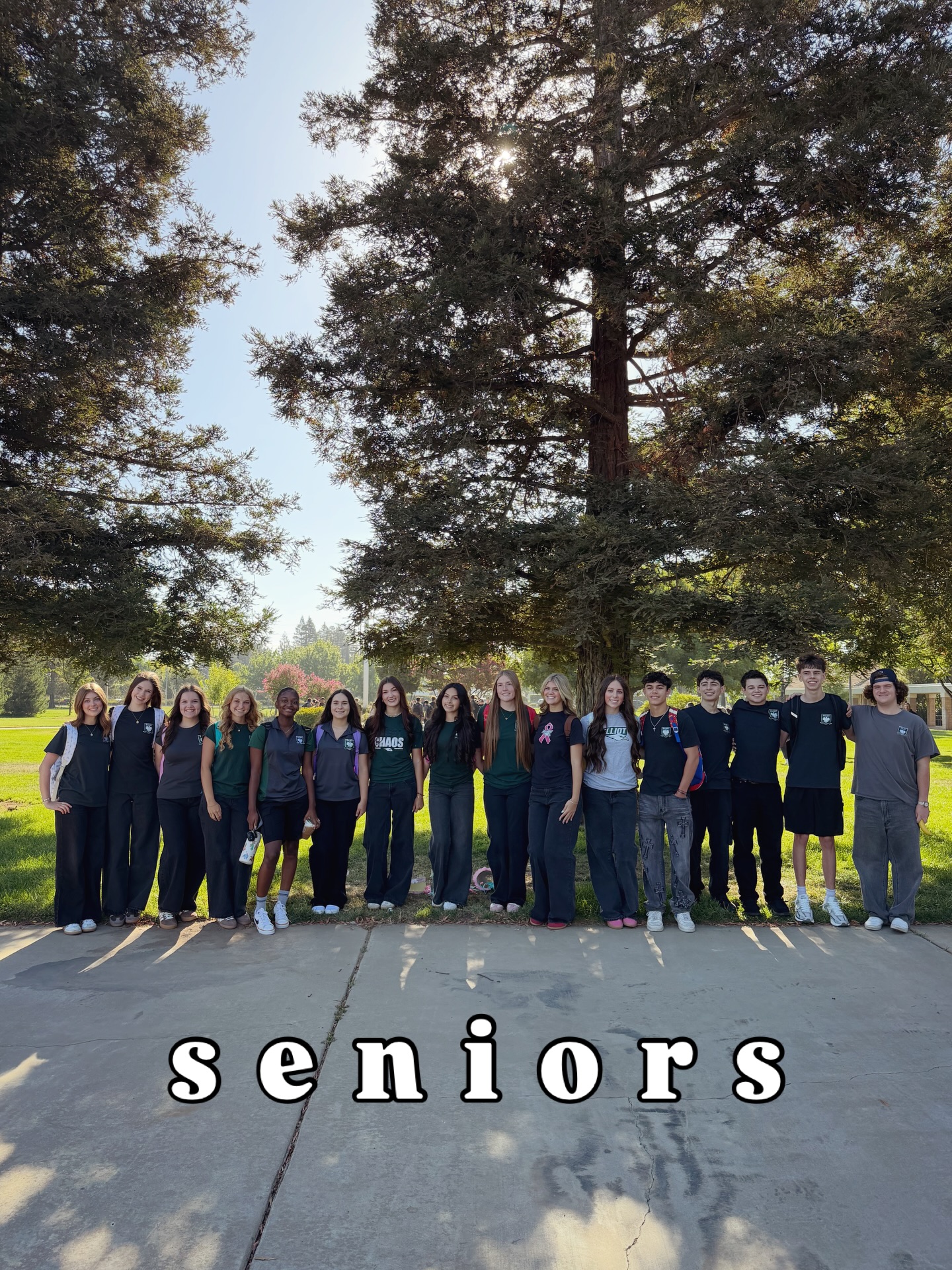 Celebrating our seniors, CLASS OF 2027! Swipe for senior sunrise, just the beginning of a great year!