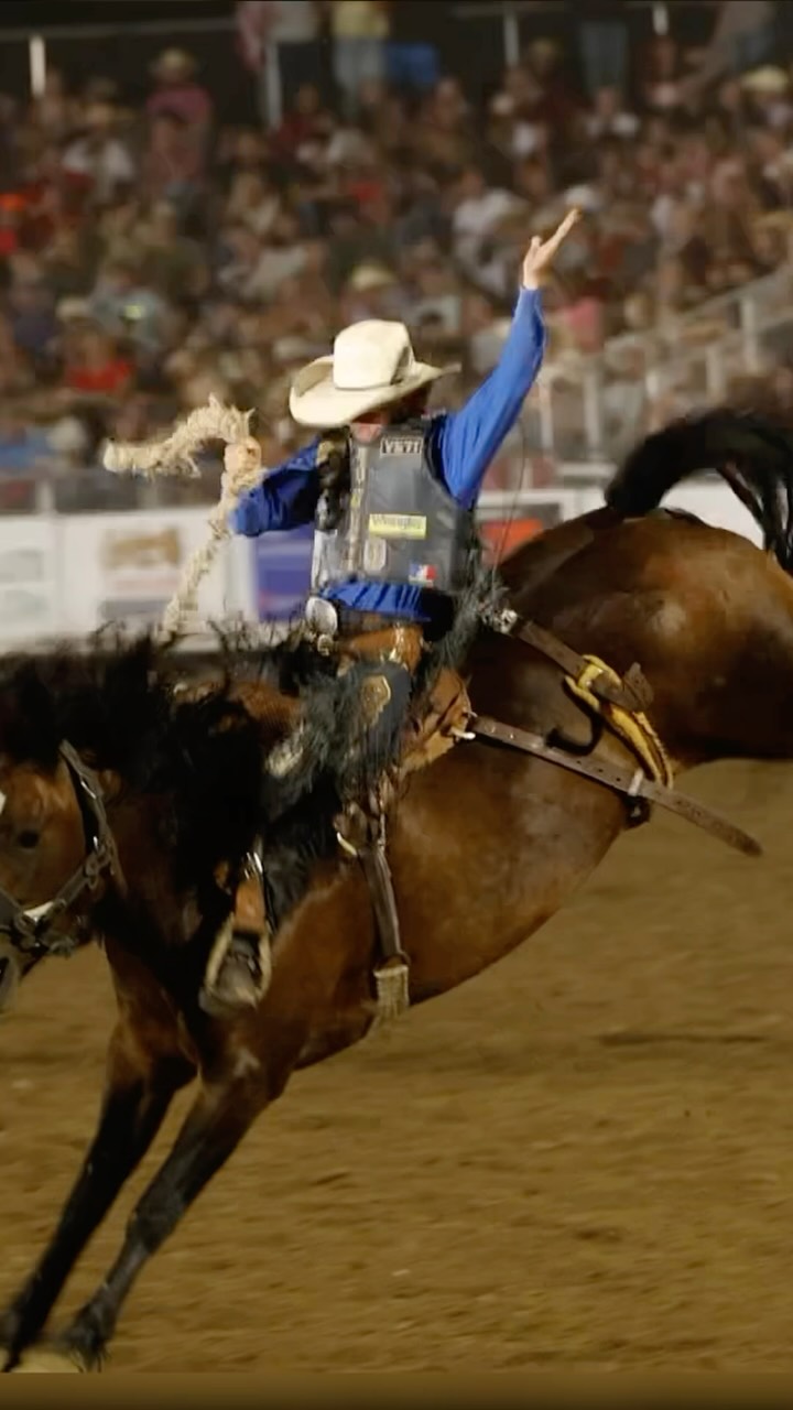 One of the top runs from last night’s Cache County Rodeo in Logan, Utah. #prca #rodeo #cachecountyrodeo