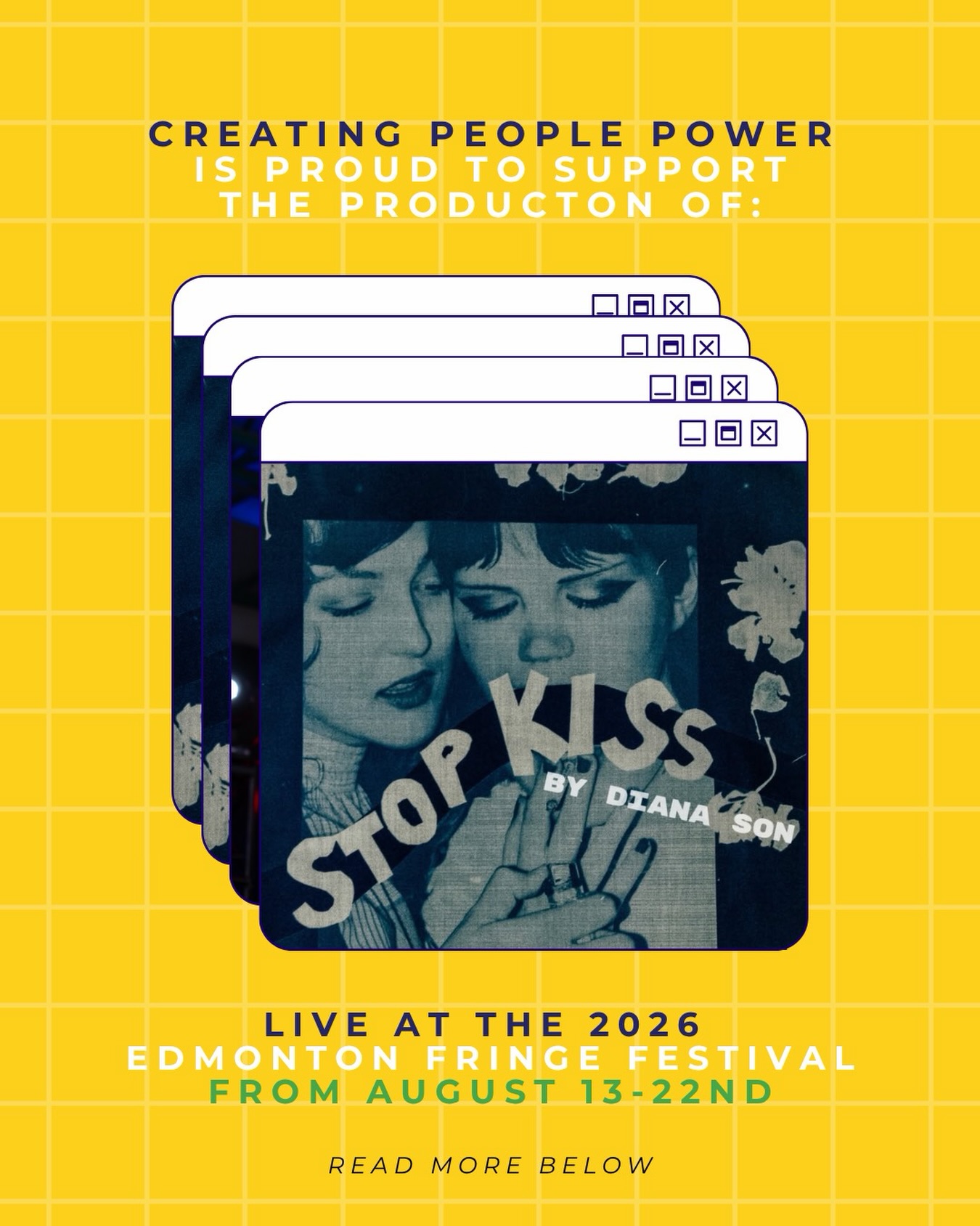 We believe in supporting local—and we believe in the power of the arts to spark conversation, build empathy, and bring communities together. 🎭
That’s why we’re proud to support the production of Stop Kiss at the Edmonton International Fringe Festival.
Stop Kiss is a moving story of queer love, self-discovery, and resilience. It explores how a single moment can transform lives while highlighting the realities of navigating a world that doesn’t always embrace authenticity and belonging.
If you’re attending the Fringe this year, be sure to catch Stop Kiss from August 13–22. We’re honoured to support this powerful production and the talented artists bringing it to the stage. 🌈✨
