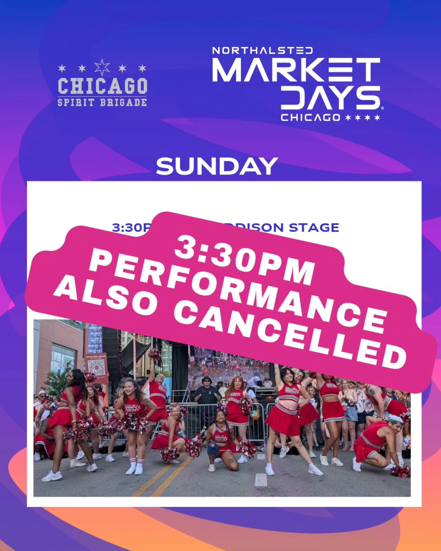 We're callin' it on our second performance! Sorry if you missed us yesterday! Thanks again for having us @marketdayschicago! See you next year.
#marketdayschicago