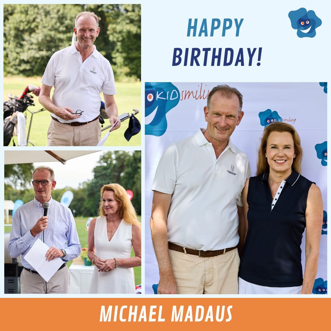 🎉 Happy Birthday 🎉
Heute feiert unser Finanzvorstand Michael Madaus Geburtstag. 🥳
Michael Madaus begleitet KIDsmiling nahezu von Beginn an mit großem Engagement, Weitblick und viel Herz. Sein langjähriger Einsatz trägt maßgeblich dazu bei, dass unsere Projekte nachhaltig wirken und Kindern und Jugendlichen neue Perspektiven eröffnen. 🧡
Für dieses außergewöhnliche Engagement möchten wir ihm heute unseren ganz besonderen Dank aussprechen. 🙏
Das gesamte KIDsmiling-Team wünscht ihm von Herzen alles Gute zum Geburtstag – vor allem Gesundheit, Glück 🍀 und viele schöne Momente im neuen Lebensjahr. 🎂✨
#HappyBirthday #KIDsmiling #Danke #Unterstützer #MichaelMadaus #Geburtstag #sozialesEngagement