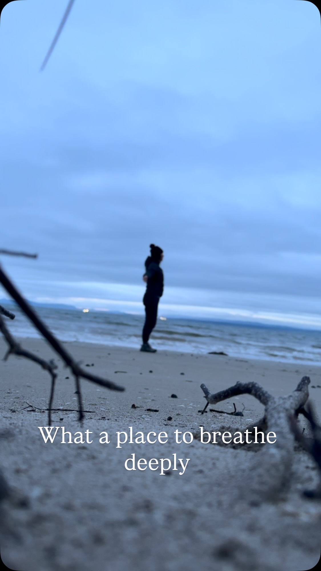 Mindful moment moment in #stanleytasmania .
it had a beautiful first night watched little penguins. Come up from the ocean to sleep just beside our caravan site. Woke up early this morning and saw them all go back out to the ocean gosh, it’s just so amazing here.