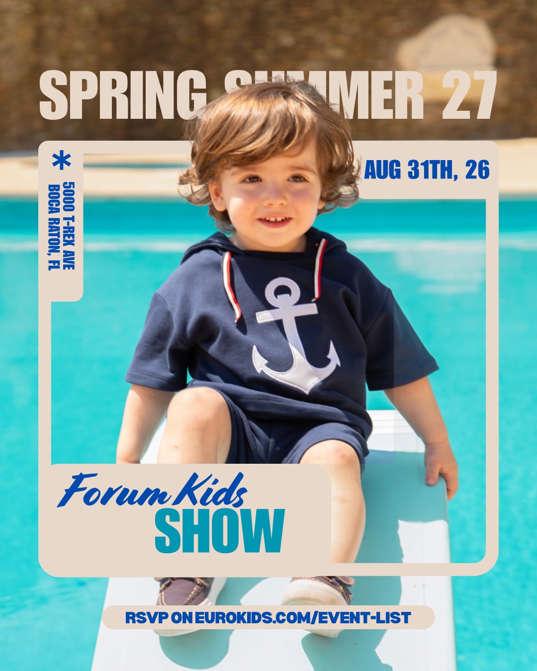 🌴☀️ 3,000 MILES. 6 EUROPEAN BRANDS. ONE FLORIDA STOP. 🇪🇸🇵🇹🇮🇹
We’re driving nearly 3,000 miles from New York to Boca Raton 🚐💨 — and we’re bringing the very best of our Spring Summer ’27 collections with us.
This isn’t one to miss. 👀✨
At Forum Kids Show, discover 6 of our best-selling and highly rated European brands from Spain, Portugal & Italy — all together, all in one place. 🇪🇺💫
From Baby Layette 👶 to big sizes, from moderate to high-end price points, and even Meia Pata’s must-see swimwear 🩱☀️ — there’s something here for every store, customer and budget.
📚 Explore ALL 6 brands before the show on our Bookshelf and start picking your SS27 favorites.
Featuring @babygi_newborn • @martinaranda1965 • @deolindaandyou • @dr.kid_ • @ninnaoh_official • @meiapata
📍 @forumkidsshow — Boca Raton, FL
📅 August 31, 2026
📲 RSVP + Bookshelf: eurokids.com
We’re going the distance to bring SS27 to Florida. 🚐🌴
Don’t miss your chance to see it all in person. 💙✨
#eurokids #forumkidsshow #ss27 #childrensfashion #kidsfashion