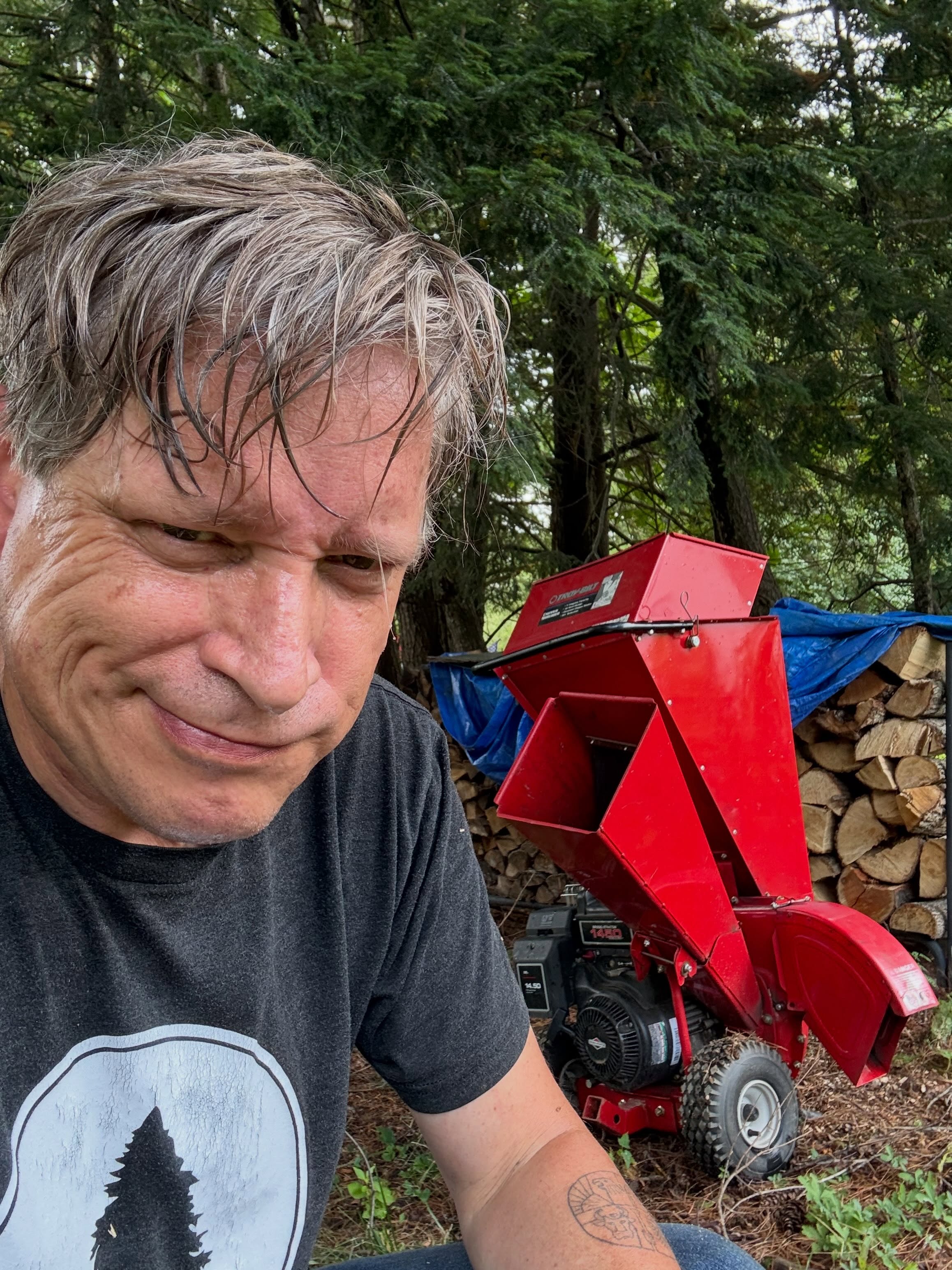 Just when I think I’m pulling out ahead…. Damn and that was on top of hitting a rock I didn’t see with one of my saws! 🤬