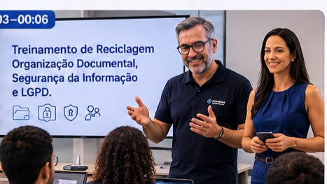 📚✨ **Aprender hoje para proteger o amanhã!** 🔒
Hoje nossa equipe participou de um treinamento sobre **Proteção de Dados e LGPD**, reforçando conhecimentos e boas práticas que fazem toda a diferença no dia a dia.
Acreditamos que a segurança da informação vai além da tecnologia: ela começa com pessoas capacitadas, processos bem definidos e o compromisso de cuidar dos dados com responsabilidade e ética.
Investir em conhecimento é investir na confiança dos nossos clientes e na excelência dos nossos serviços. 💙
Seguimos evoluindo, aprendendo e fortalecendo nossa cultura de proteção de dados!
#LGPD #ProteçãoDeDados #SegurançaDaInformação #GestãoDocumental #GestãoDeDocumentos #Compliance #Treinamento #Capacitação #Governança #OrganizaçãoDocumental #Equipe #Excelência