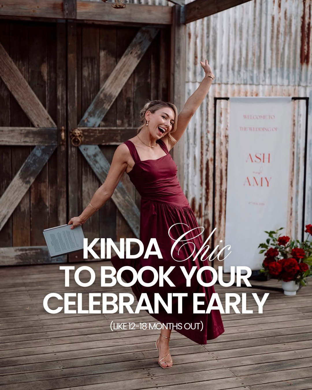 Kinda chic things 🩷
Thanks for the funky cover shot @nickskinnerweddings
#weddings #marriagecelebrant #melbournecelebrant