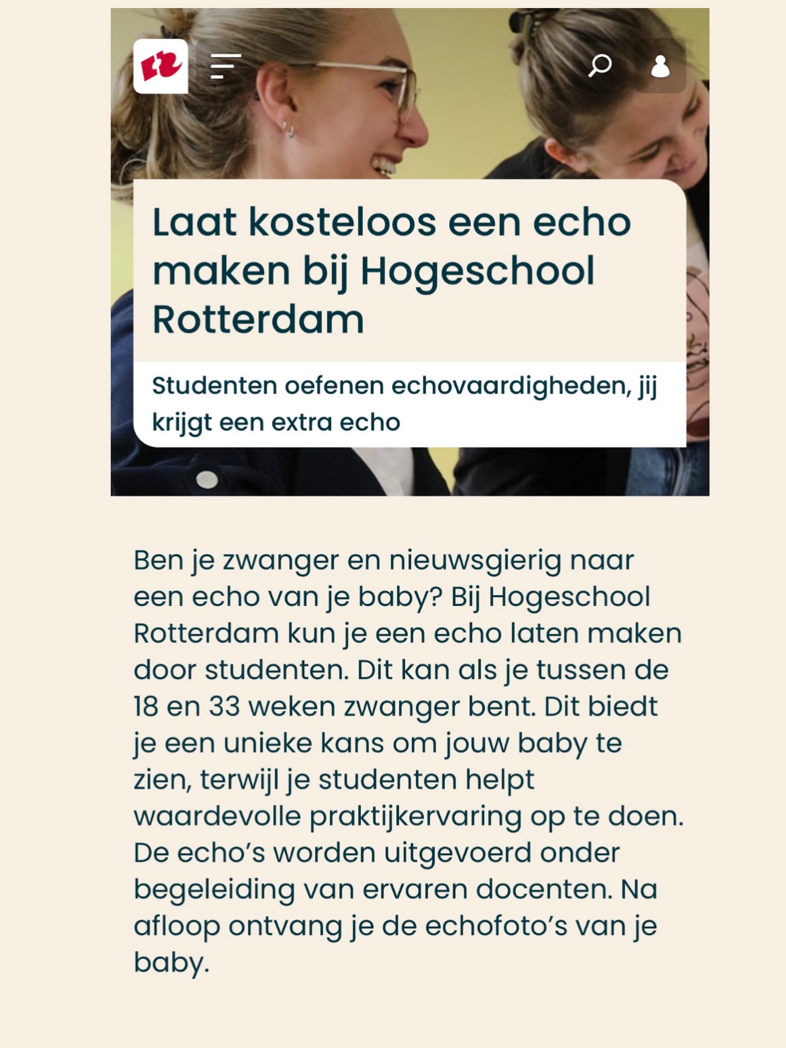 Bij de Hogeschool Rotterdam kunnen jullie weer een gratis echo laten maken! Via deze link vind je meer informatie en kan je je aanmelden. https://www.hogeschoolrotterdam.nl/go/echo-poli/
#verloskundeacademierotterdam #verloskundeacademie #echo #minorechografie