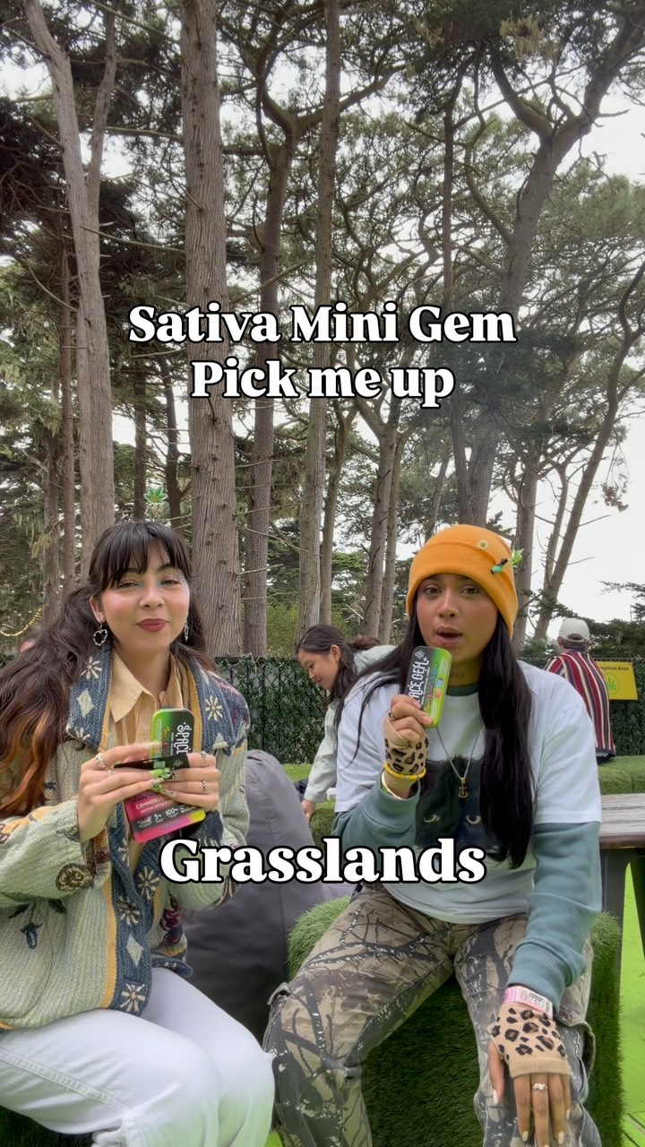 Grasslands pick me up with the Sativa Mini Gems! ✨🌱💎🍒
