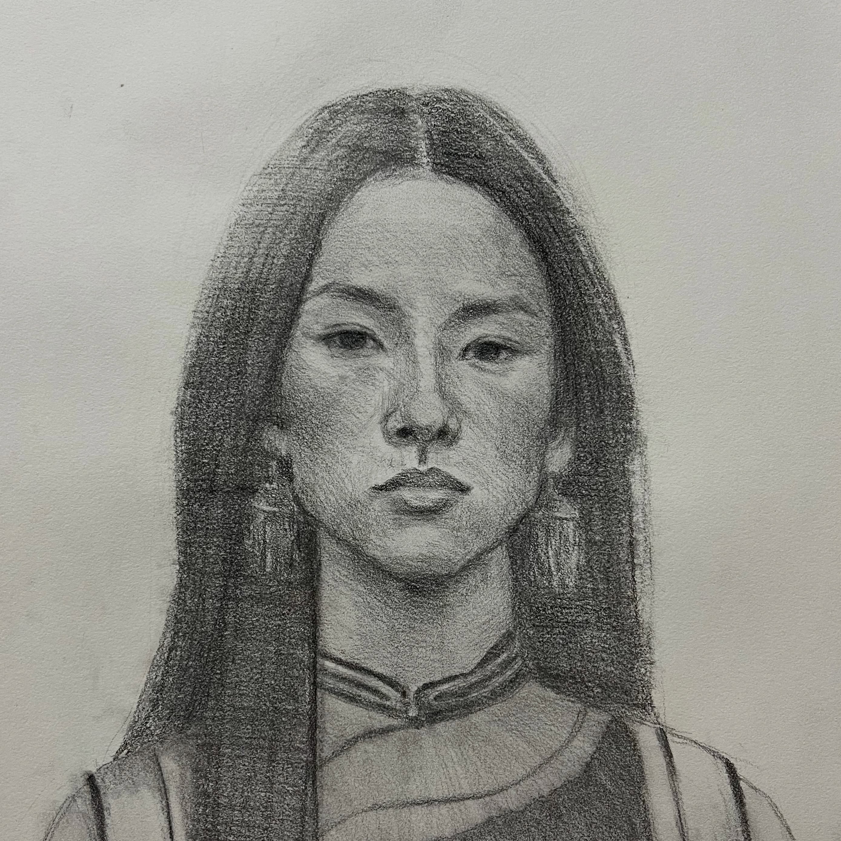 Leaving visible pencil lines is more challenging than blending everything into a smooth, porcelain finish.
#pencil #pencildrawing #portrait #portraiture #drawing