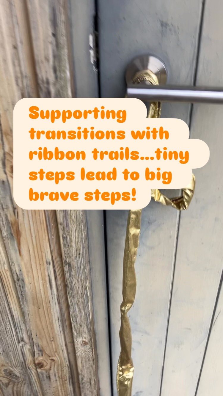 Finding our way together in play therapy #transitions #brave #playtherapy #creativeplaytherapy #insideoutsidetherapy