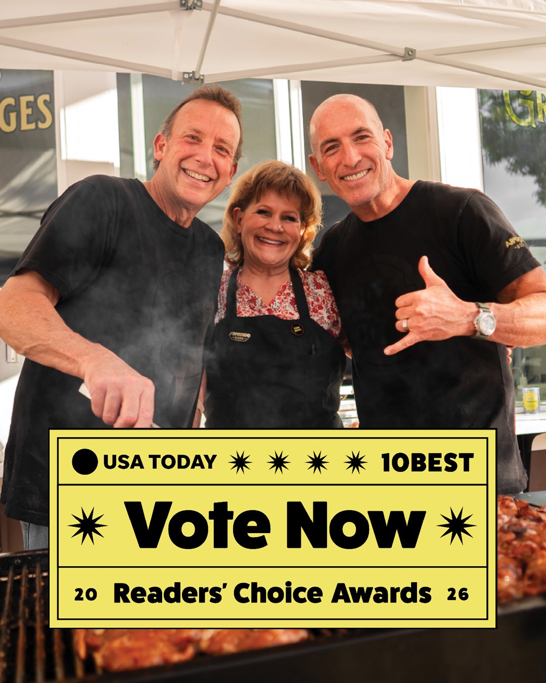 One of our amazing merchants, Armando & Sons Butcher Shop has been nominated as one of the Best Butcher Shops in the USA Today 10 Best Readers' Choice Awards. 🏆 🥩 Voting is open today and runs through August 31st. Take a minute and vote for them! 👇
https://loom.ly/G6kV9sk
#RenoTahoe #USAToday #ButcherShop #TheVillageAtRancharrah #RenoFoodies