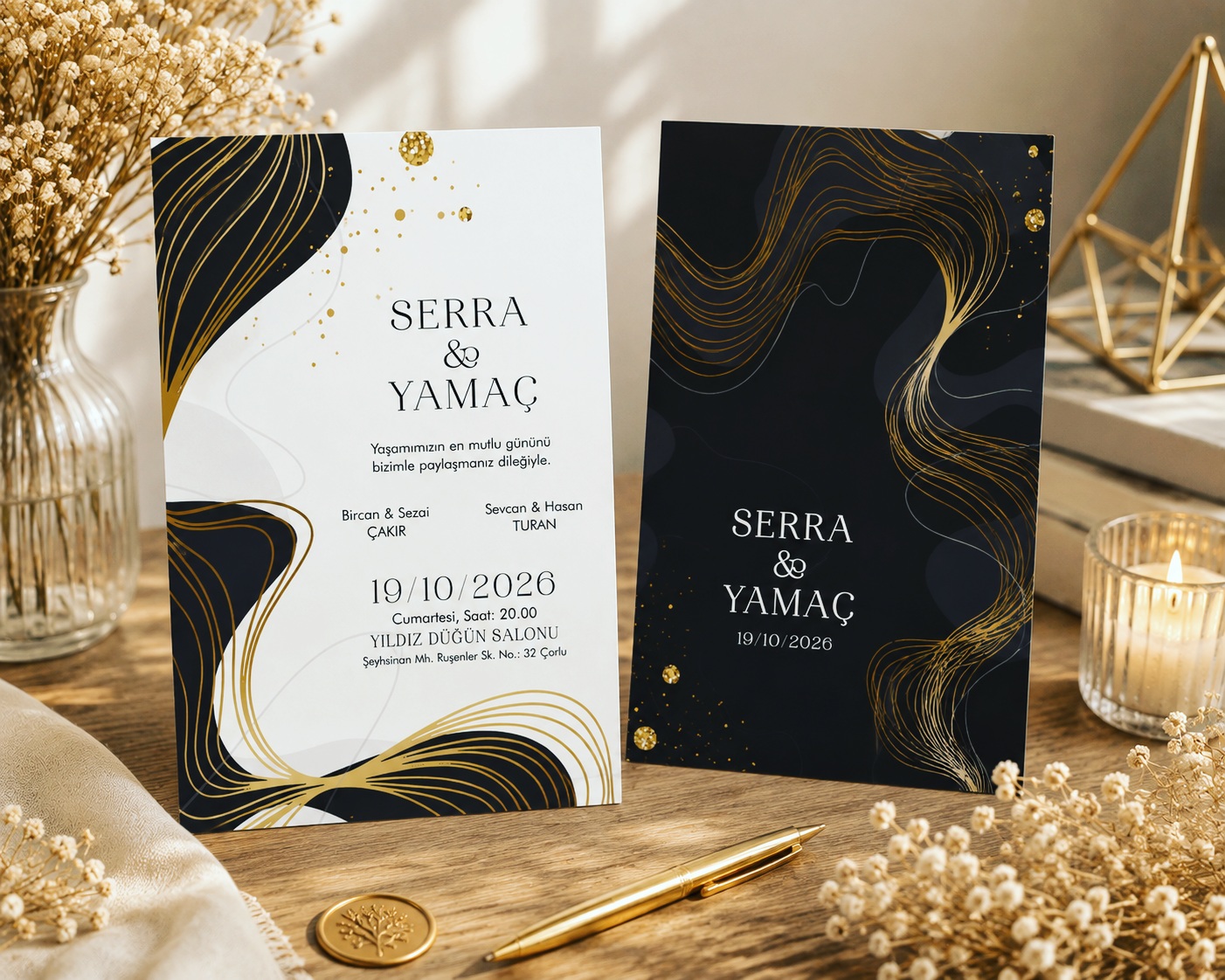 💍 **Kapaksız Karton Zarflı Davetiye Takımı**
🎉 **250 Adet: 2.500 TL**
🎉 **500 Adet: 4.500 TL**
✨ Özel tasarım, şık ve farklı davetiyeler
🖨️ Profesyonel **ofset (matbaa) baskı** kalitesi
✅ **Demonte ürün değildir.** Katlama veya montaj gerektirmez.
⏱️ Ortalama üretim süresi: **5 iş günü**
Standart zarf ile 1000 adedi : 3.300 liradır.
✔️ Baskı ücreti fiyata dahildir.
✔️ Tasarım onayı WhatsApp üzerinden alınarak baskıya geçilir.
✔️ Kartpostal kartonuna profesyonel ofset baskı uygulanmaktadır.
✔️ Türkiye'nin her yerine kargo gönderimi yapılmaktadır. *(Kargo ücreti alıcıya aittir.)*
📲 **WhatsApp Sipariş Hattı:** 0539 243 15 09
💙 **Online satışta 10. yıl!** Güvenli alışveriş ve kaliteli üretim.
📍 **Onur Matbaa – Çorlu / Tekirdağ**
#davetiye
#düğündavetiyesi
#dugundavetiyesi
#nikahdavetiyesi
#sözdavetiyesi
#nişandavetiyesi
#kişiselledavetiye
#özeldavetiye
#modernDavetiye
#şıkdavetiye
#zarflıdavetiye
#ekonomikdavetiye
#düğünhazırlıkları
#evleniyoruz
#gelinadayı
#damatadayı
#düğün2026
#düğünorganizasyonu
#matbaabaskı
#tarzdavetiye