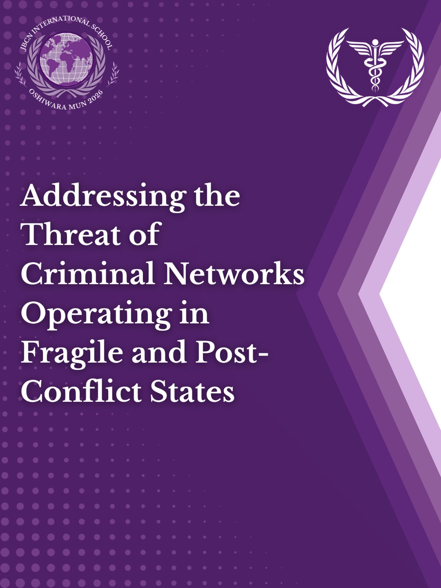 Introducing the agenda for UNODC:
"Addressing the Threat of Criminal Networks Operating in Fragile and Post-Conflict States"
See you on the 5th & 6th of September!!