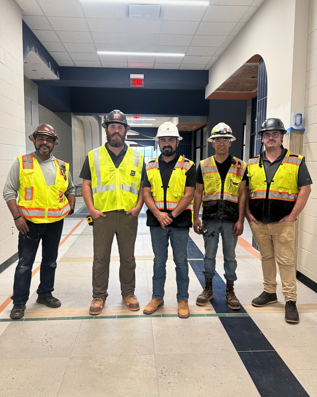 Good projects are built by good people working together.
Bringing Post Oak Elementary in east Edmond to life takes teamwork at every level. From the GCI Project Manager, Foreman to the superintendents at L5, everyone is working toward the same goal—building a school the community can be proud of.
Open communication, problem-solving, and respect for each other's craft are what keep projects moving forward. We're grateful to work alongside great partners and even better people.
Looking forward to seeing this school welcome students for years to come.
#GreenCountryInteriors #L5
#PostOakElementary #Teamwork #CommercialConstruction #BuildingTheFuture
