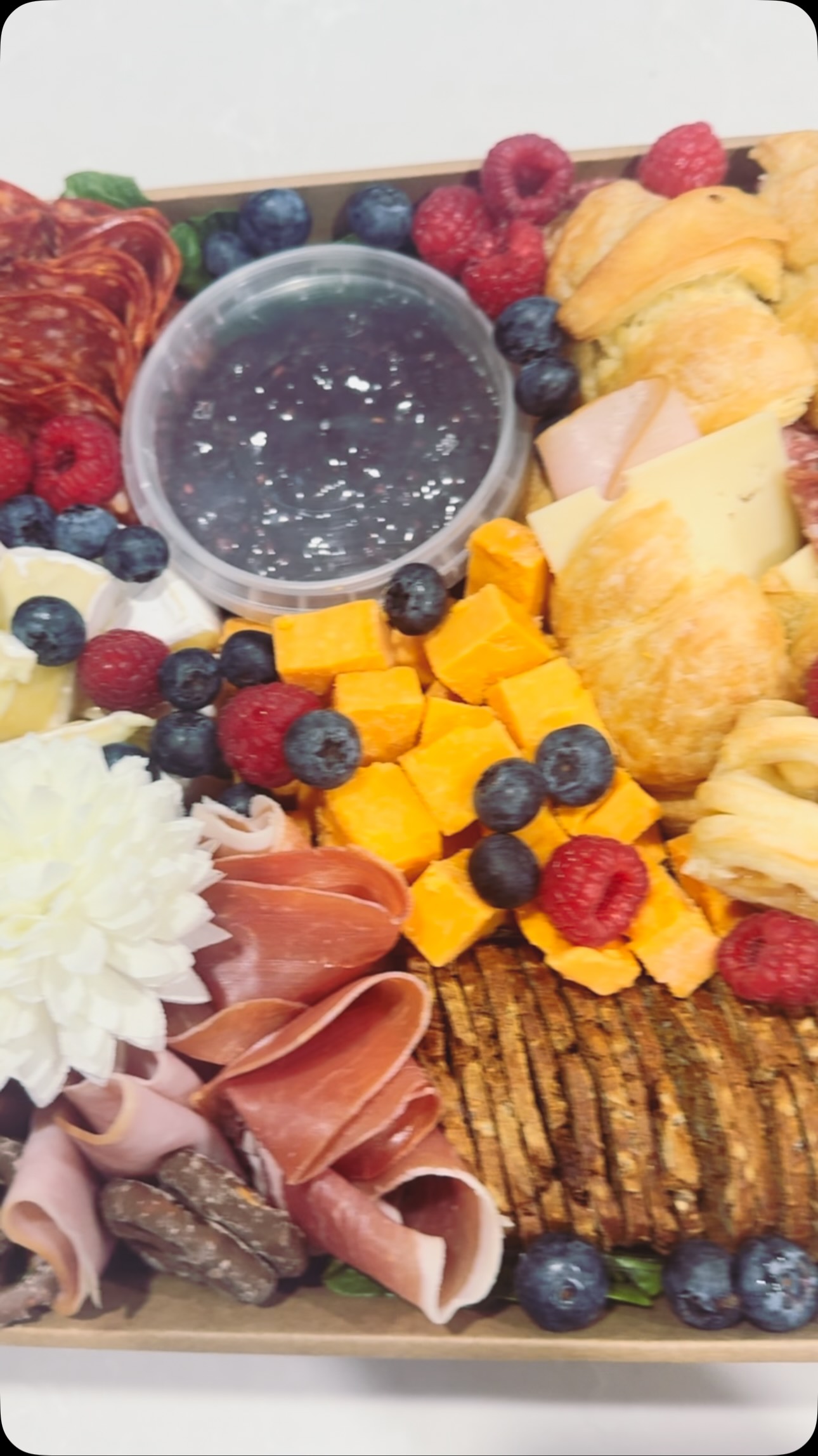 Wedding brunch box for @misti_hope we canβt thank you enough for choosing us to cater the morning of your special day ππππ»π