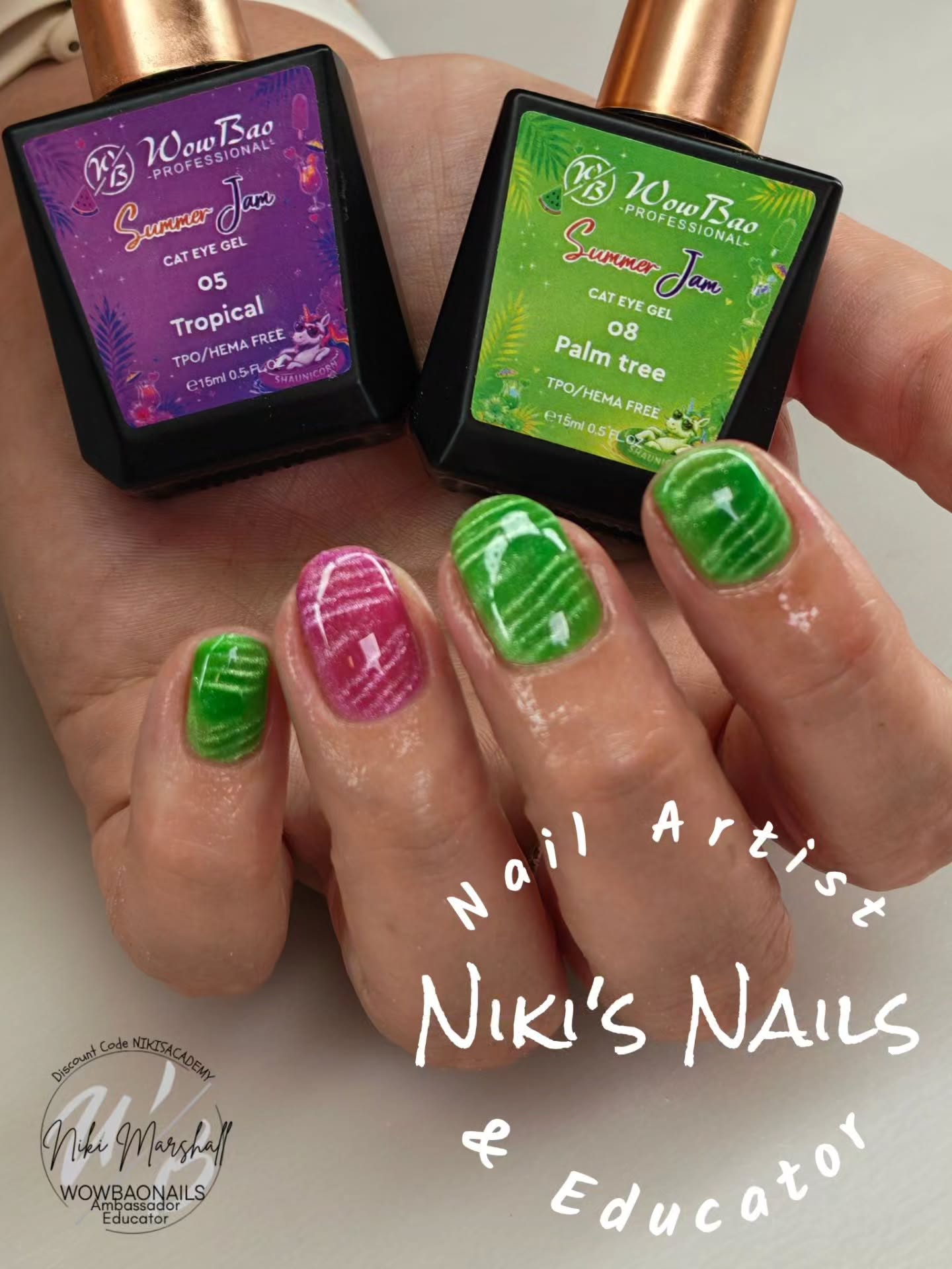 Better late than never! Last weeks beautiful nails.
Education www.nikisnails.co.uk/courses
Products and Tools @wowbaonails
Use code NIKISACADEMY
#nails #weeklyrecap #wowbaonails #dualform #hardgel